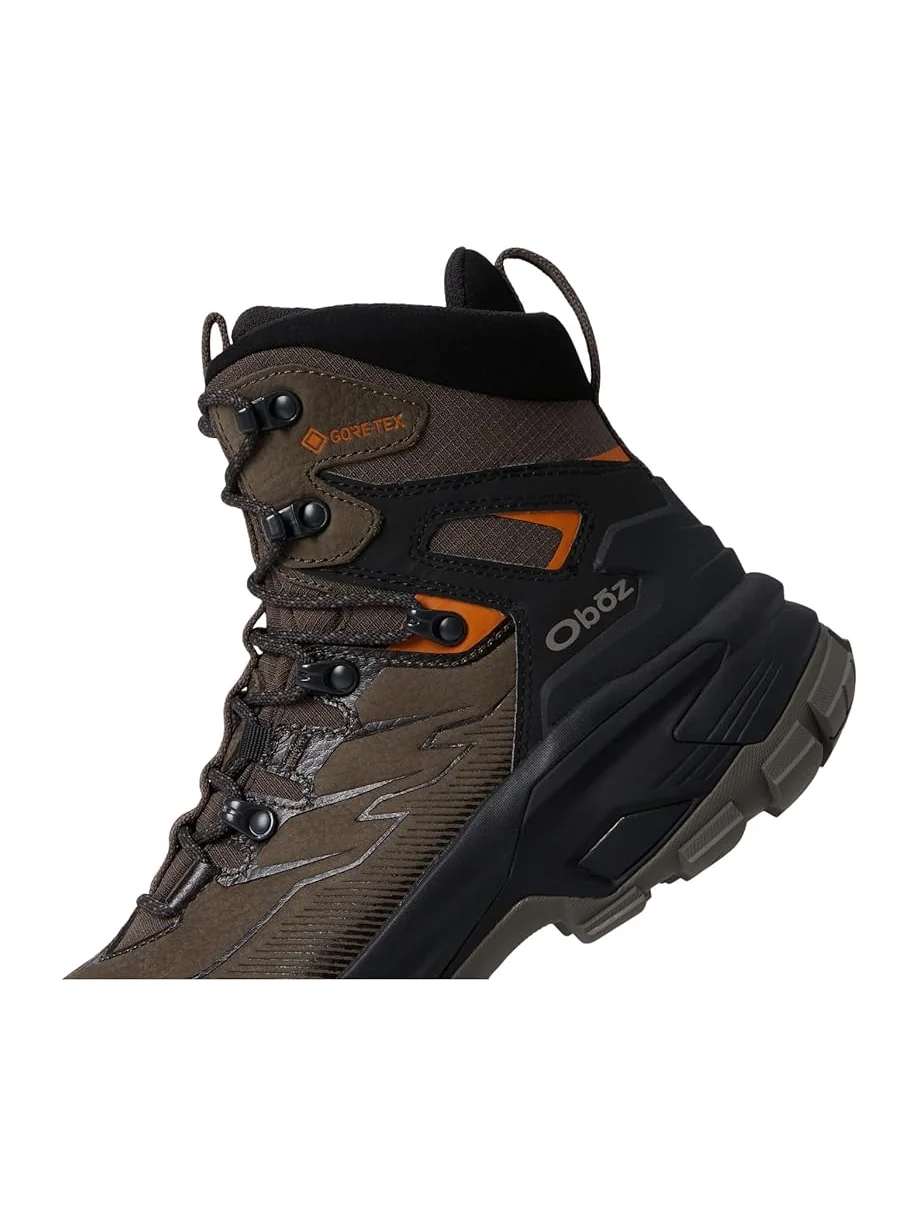 Треккинговые кроссовки Oboz Bridger Ridge Mid GTX — изображение 6 из 7, классический коричневый