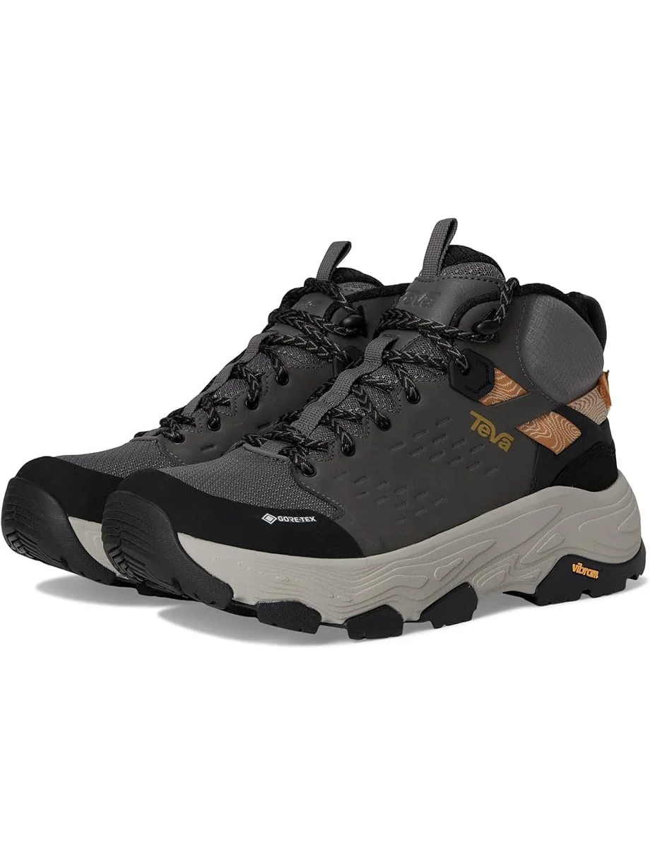 Треккинговые кроссовки Teva Grandview Max GTX — изображение 1 из 7, темно-серый/черный