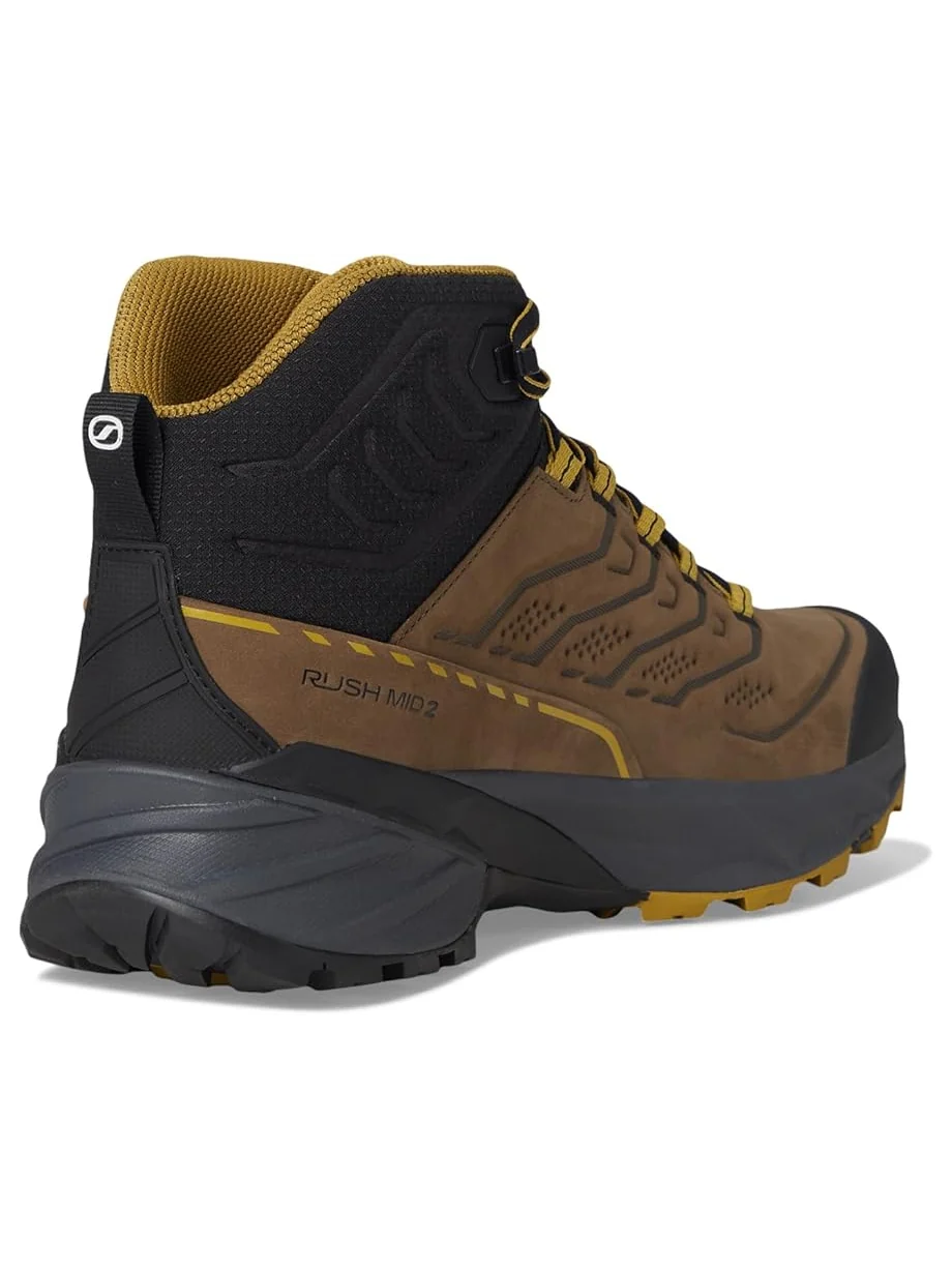 Треккинговые кроссовки Scarpa Rush 2 Pro Mid GTX — изображение 5 из 7, коричневый