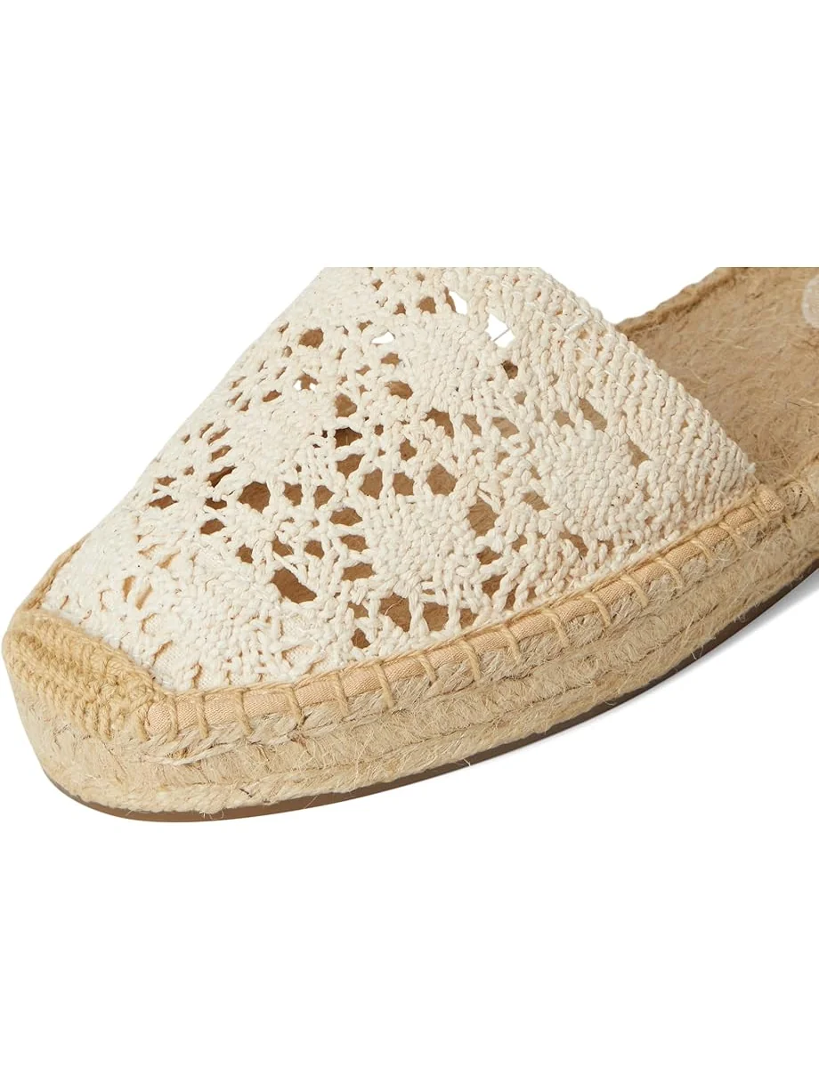 Сандалии Soludos Crochet Lauren Lace-up — изображение 3 из 7, слоновая кость