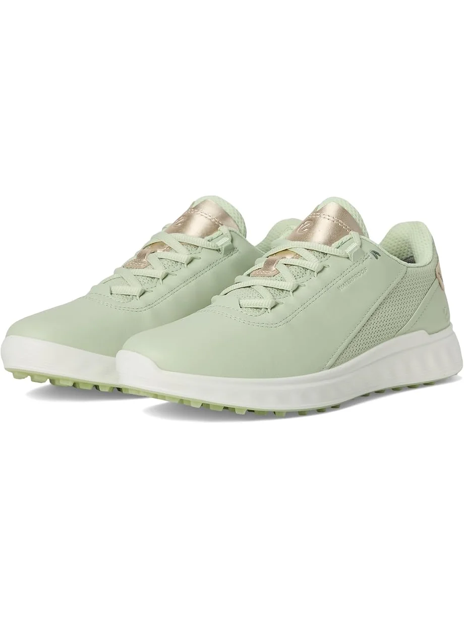 Кроссовки ECCO Golf S Casual Lace Waterproof Golf Shoe — золотистый