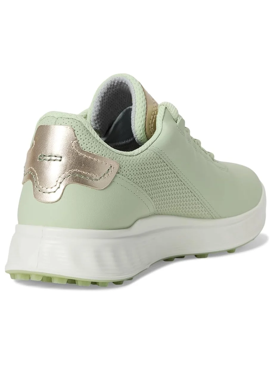 Кроссовки ECCO Golf S Casual Lace Waterproof Golf Shoe — изображение 5 из 7, золотистый металлик