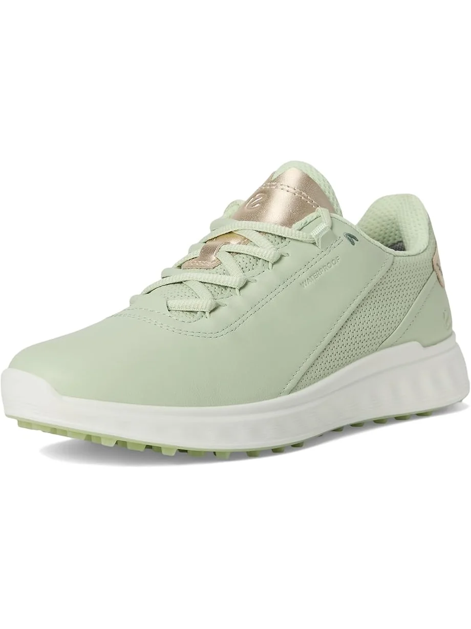 Кроссовки ECCO Golf S Casual Lace Waterproof Golf Shoe — изображение 7 из 7, золотистый металлик