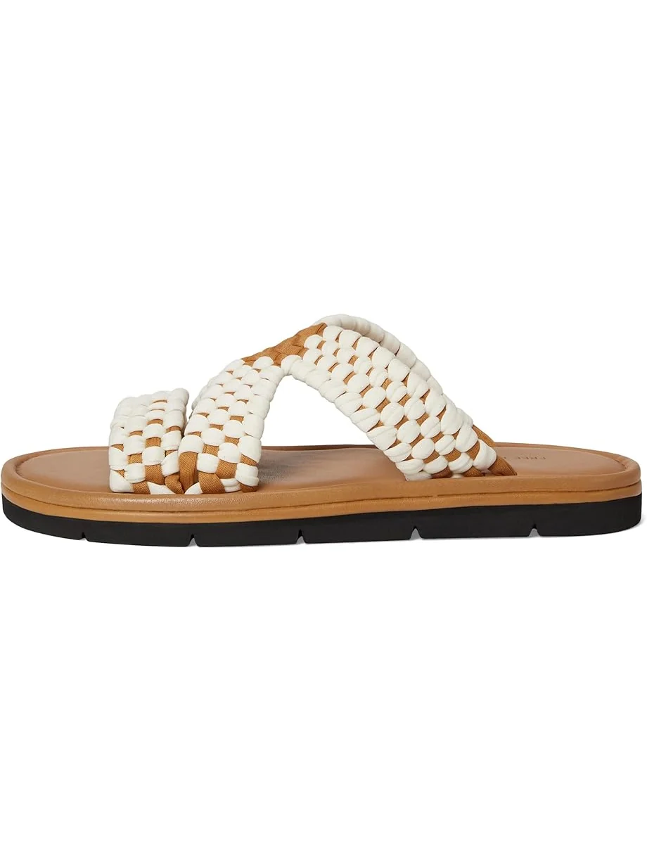 Сандалии Free People Edge Water Woven Sandal — изображение 4 из 7, бежевый