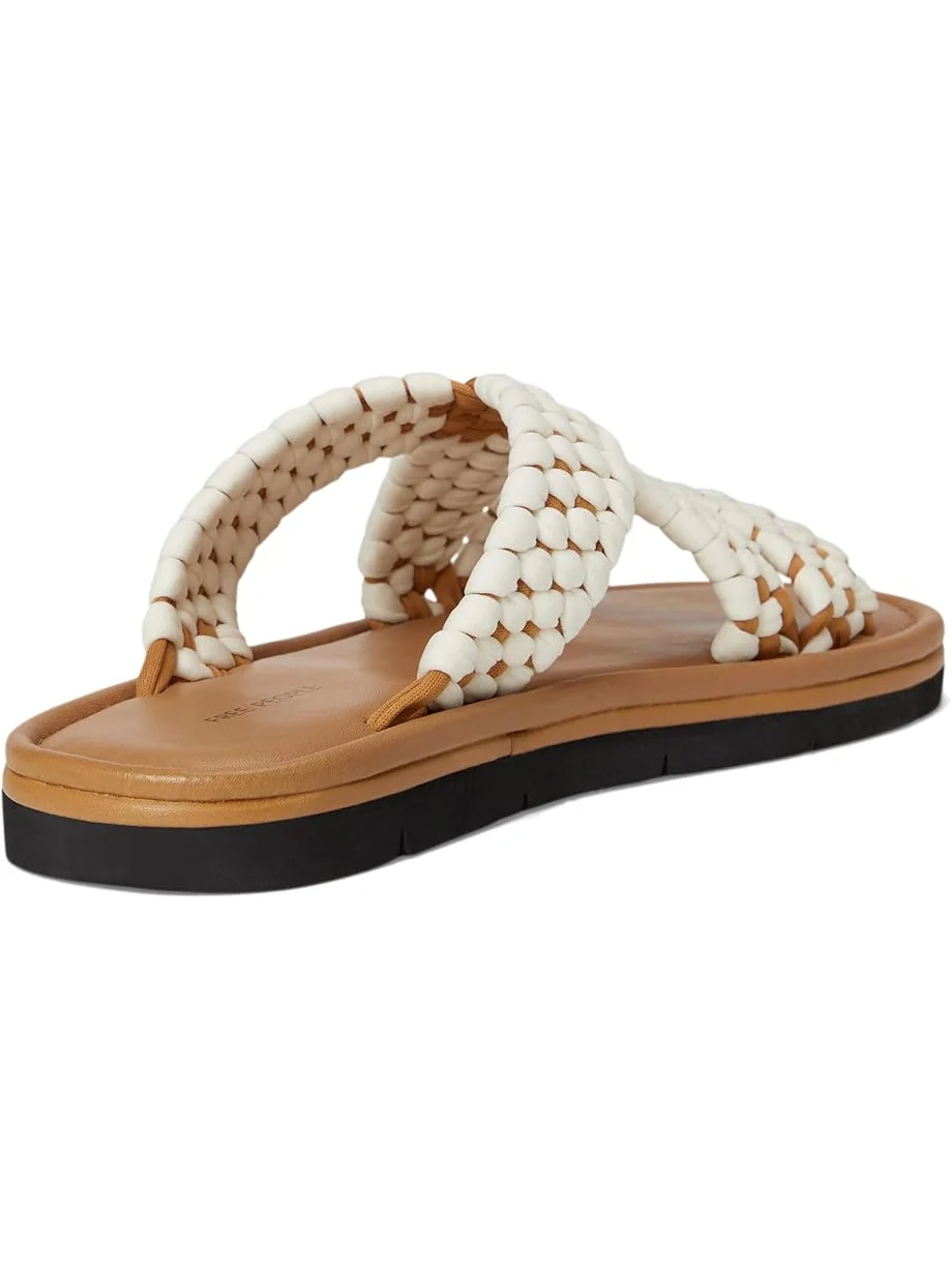 Сандалии Free People Edge Water Woven Sandal — изображение 5 из 7, бежевый