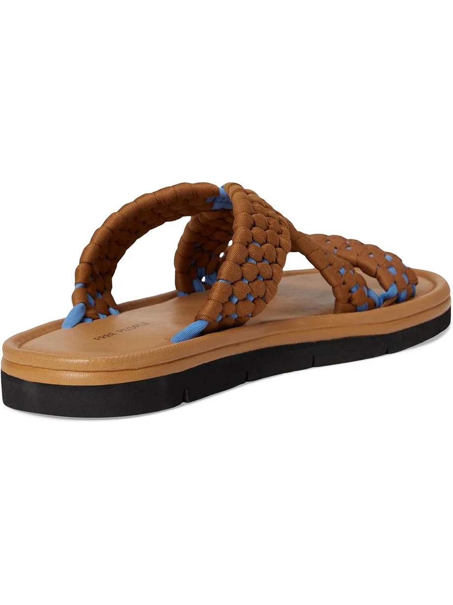 Сандалии Free People Edge Water Woven Sandal, цвет Swim Team/Luggage — изображение 5 из 7