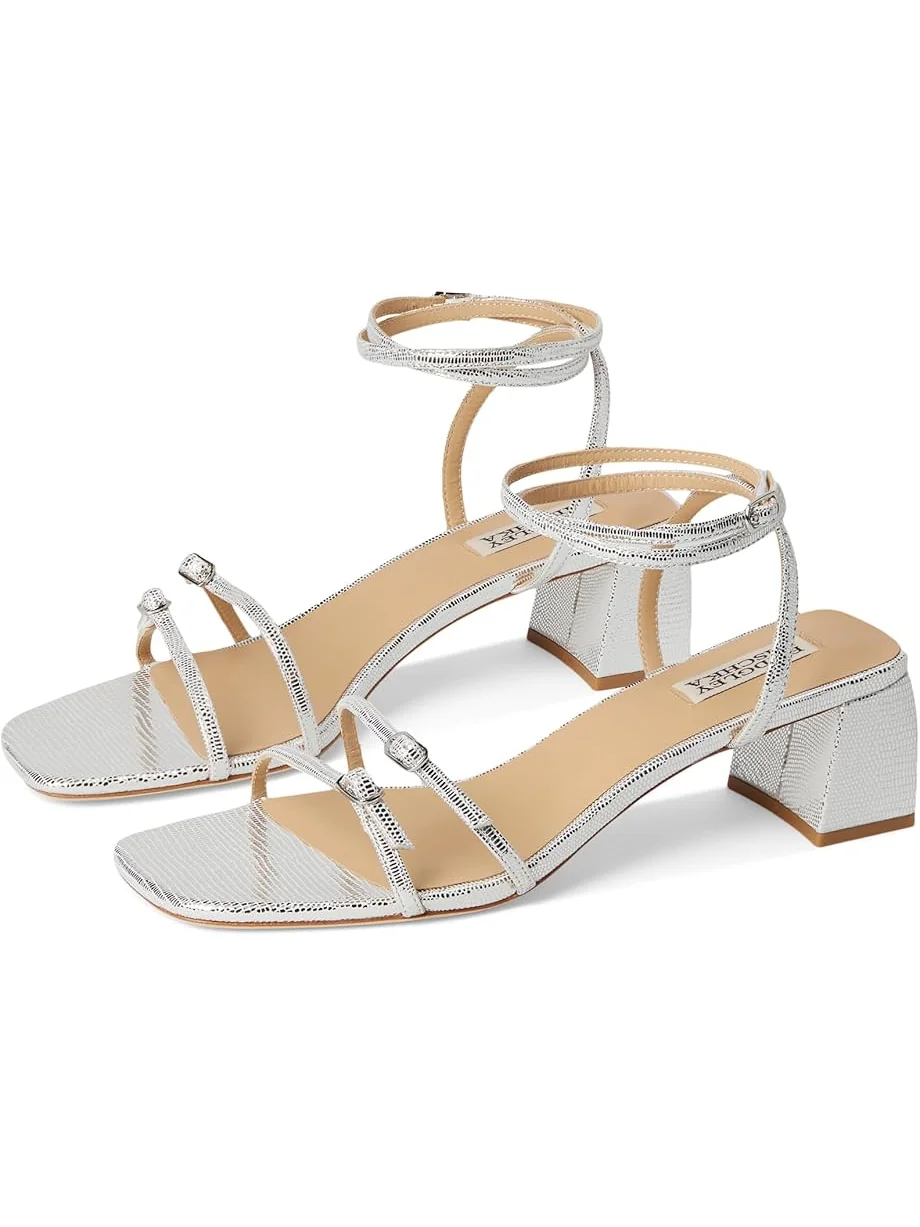 Туфли Badgley Mischka Dania — изображение 1 из 7, серебристый