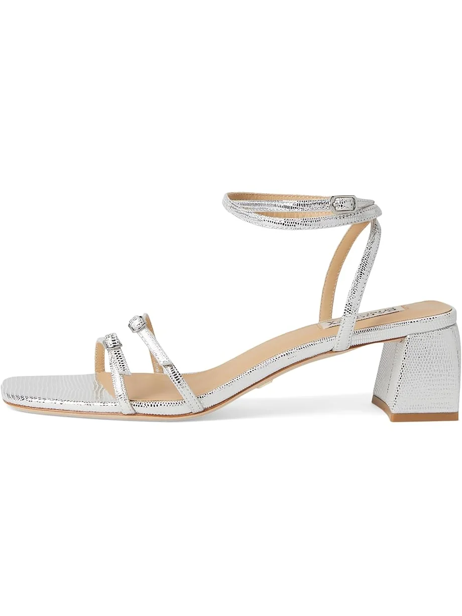 Туфли Badgley Mischka Dania — изображение 4 из 7, серебристый