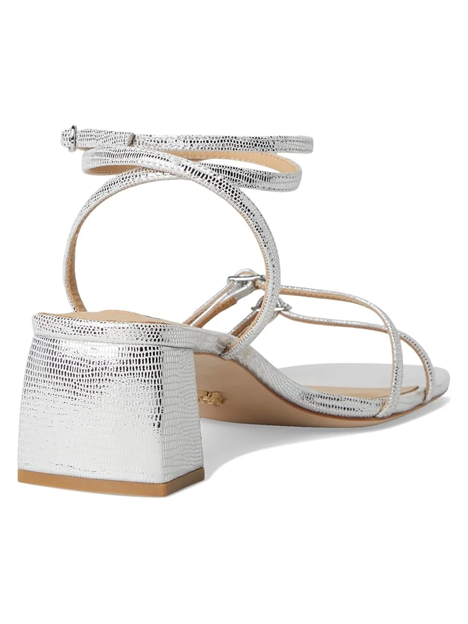 Туфли Badgley Mischka Dania — изображение 5 из 7, серебристый