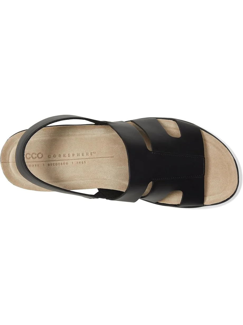 Сандалии ECCO Flowt Wedge Cork Oasis — изображение 2 из 7, черный
