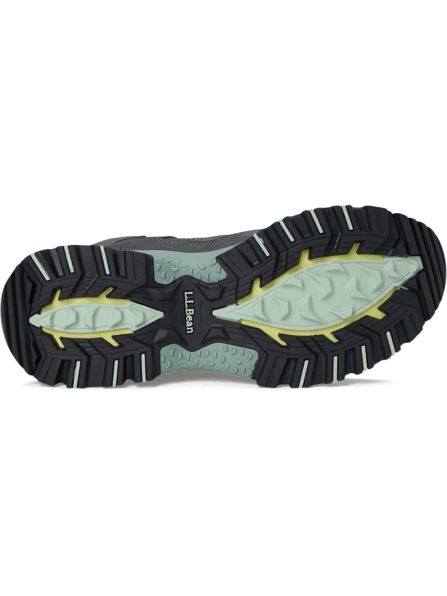 Треккинговые кроссовки L.L.Bean Trail Model X Mid Waterproof Hiker — изображение 3 из 7, серый