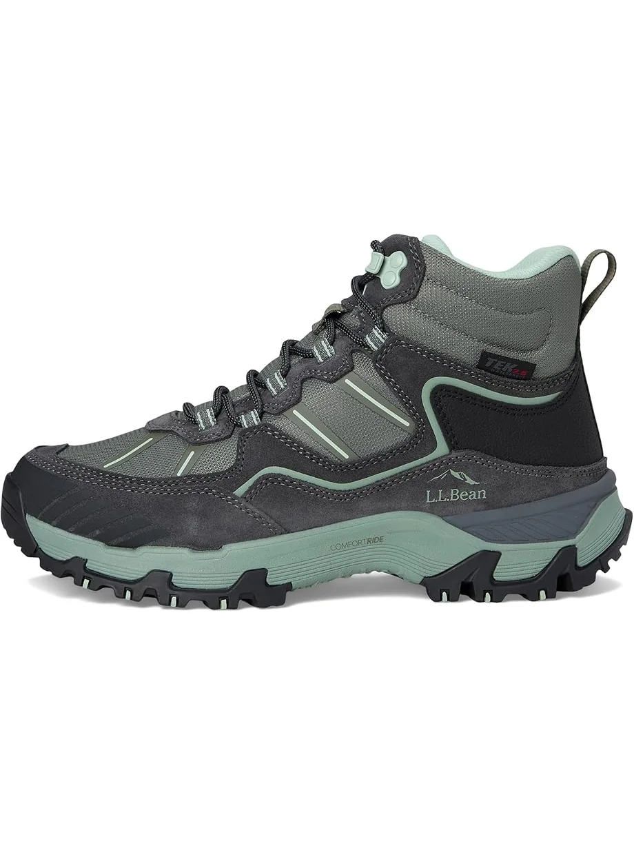 Треккинговые кроссовки L.L.Bean Trail Model X Mid Waterproof Hiker — изображение 4 из 7, серый
