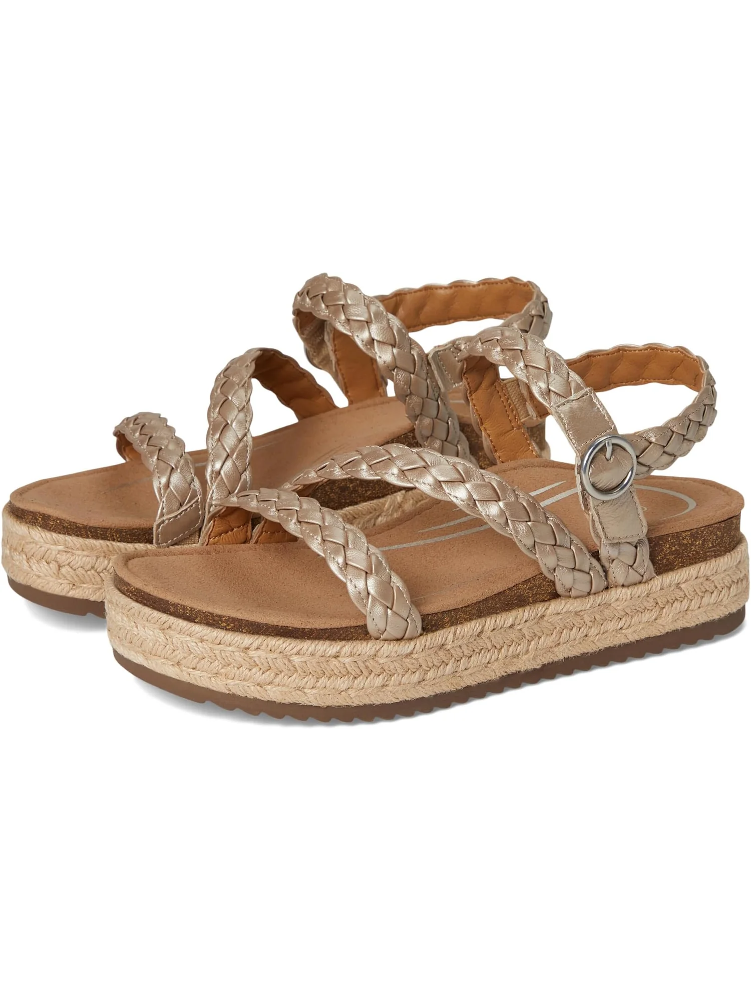 Сандалии Aetrex Women's Julia — изображение 1 из 7, серебристый