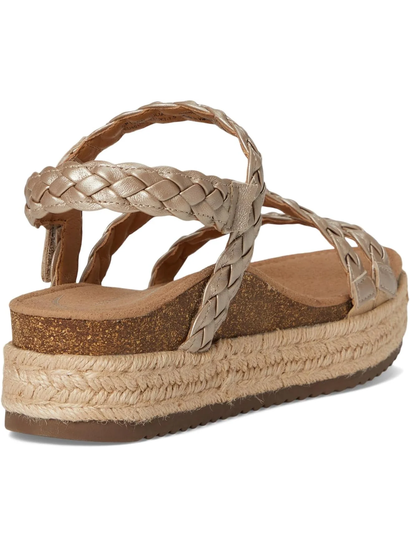 Сандалии Aetrex Women's Julia — изображение 5 из 7, серебристый