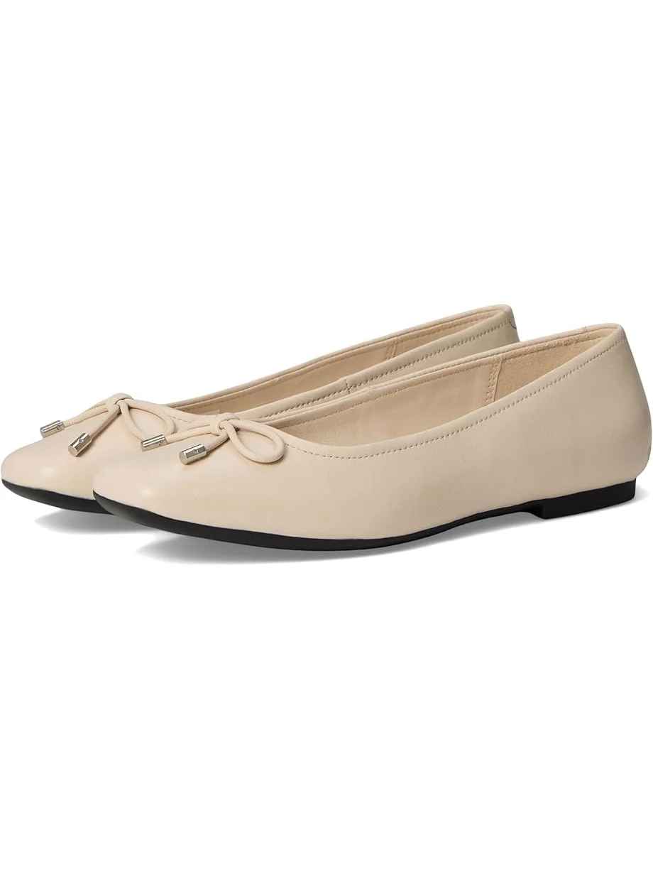 Балетки ECCO Margot Bow Ballerina Flat — изображение 1 из 7, известняк