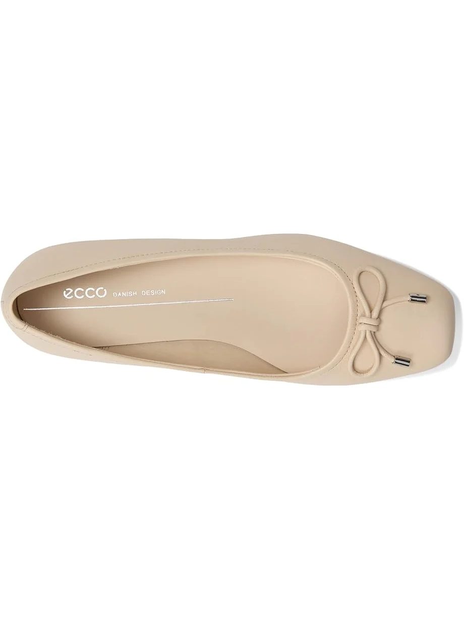 Балетки ECCO Margot Bow Ballerina Flat — изображение 2 из 7, известняк
