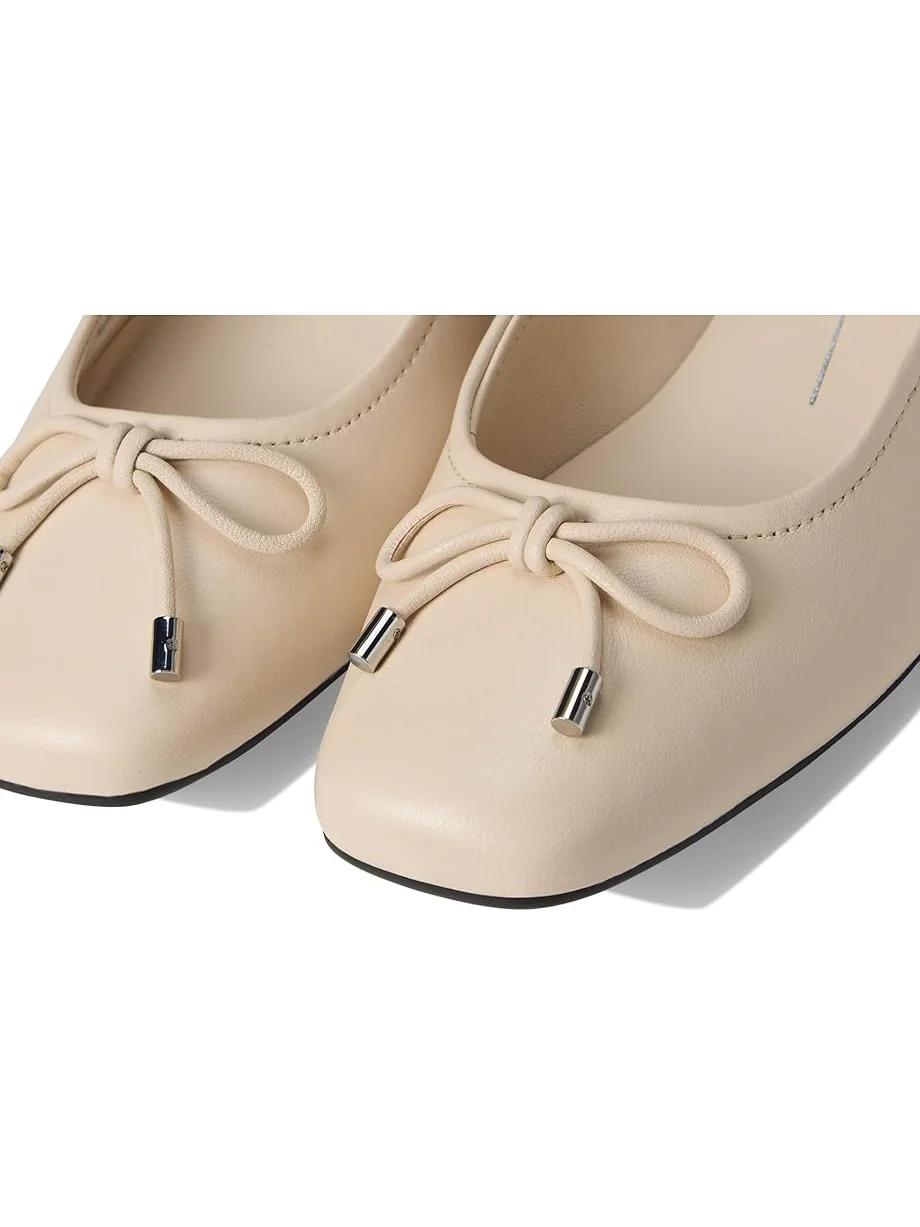 Балетки ECCO Margot Bow Ballerina Flat — изображение 6 из 7, известняк