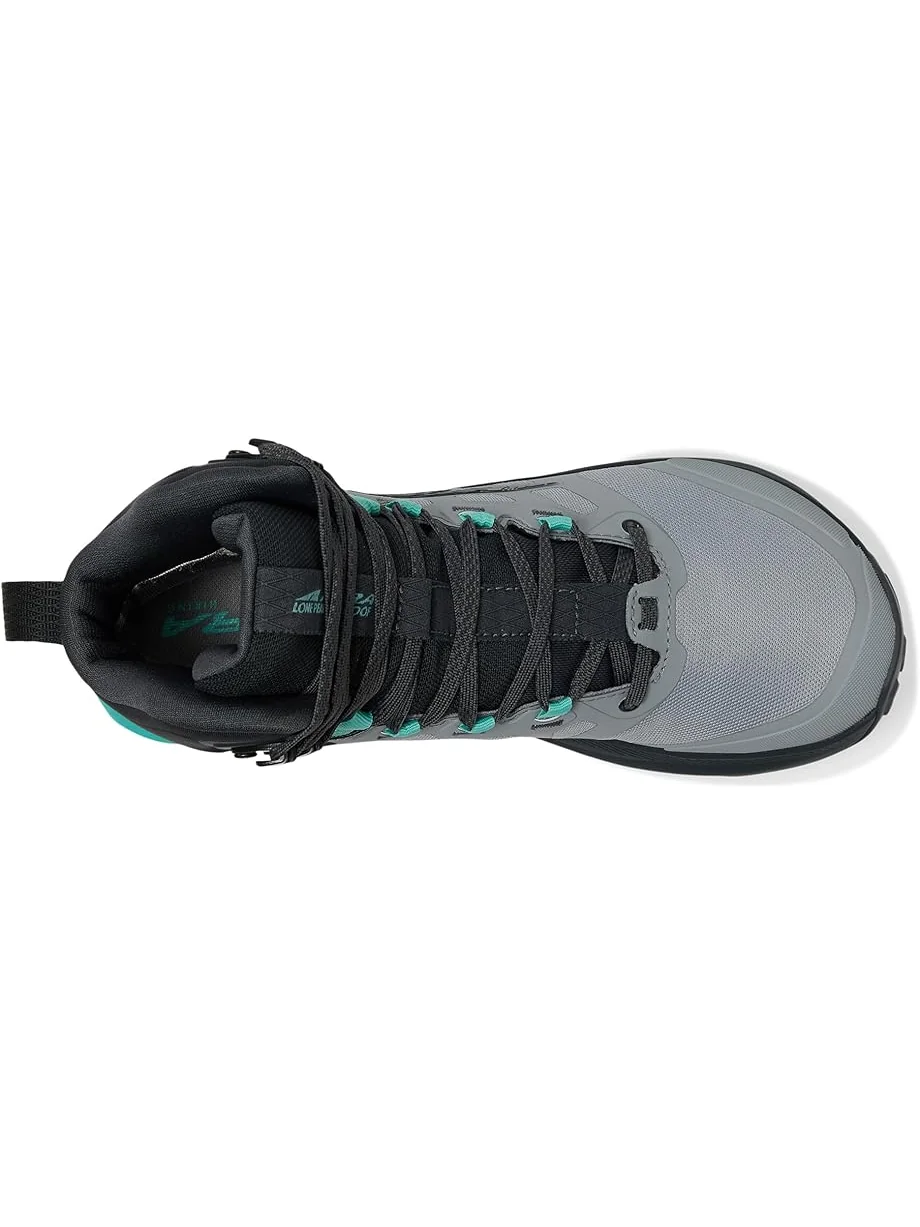Треккинговые кроссовки Altra Lone Peak 9 Waterproof Mid — изображение 2 из 7, черный