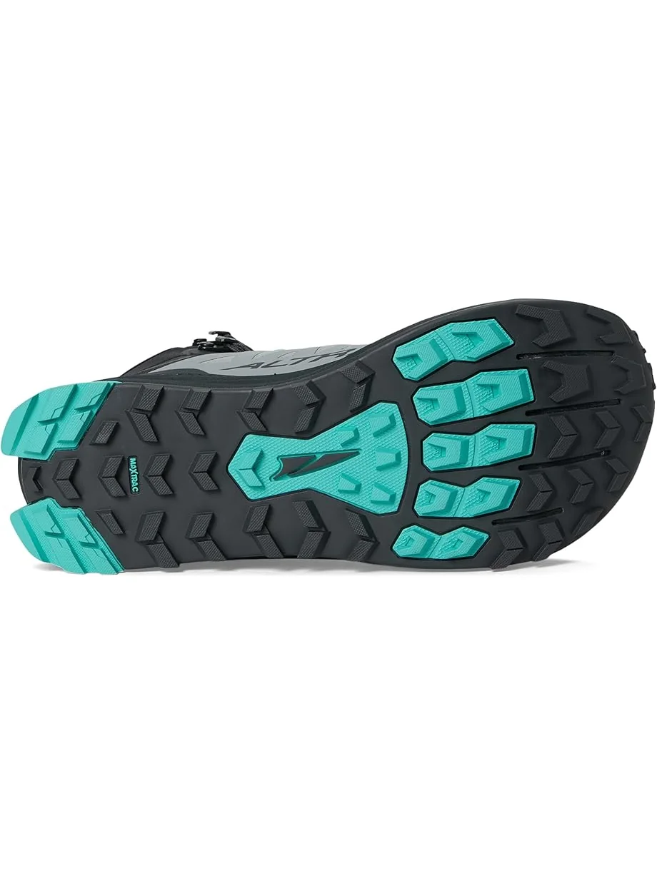 Треккинговые кроссовки Altra Lone Peak 9 Waterproof Mid — изображение 3 из 7, черный