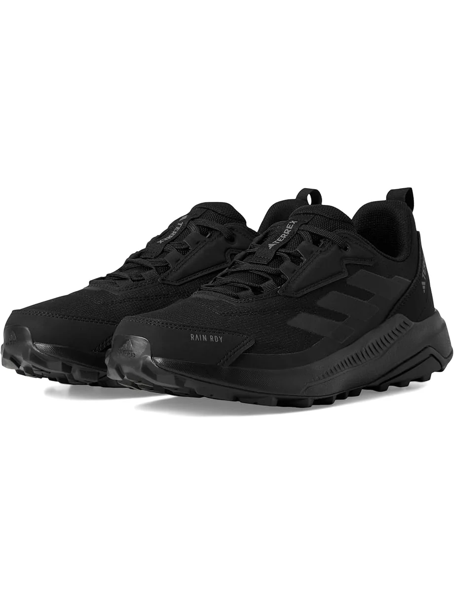 Треккинговые кроссовки adidas Outdoor Terrex Anylander Rain.RDY Hiking Shoes — изображение 1 из 7, черный/черный/серый