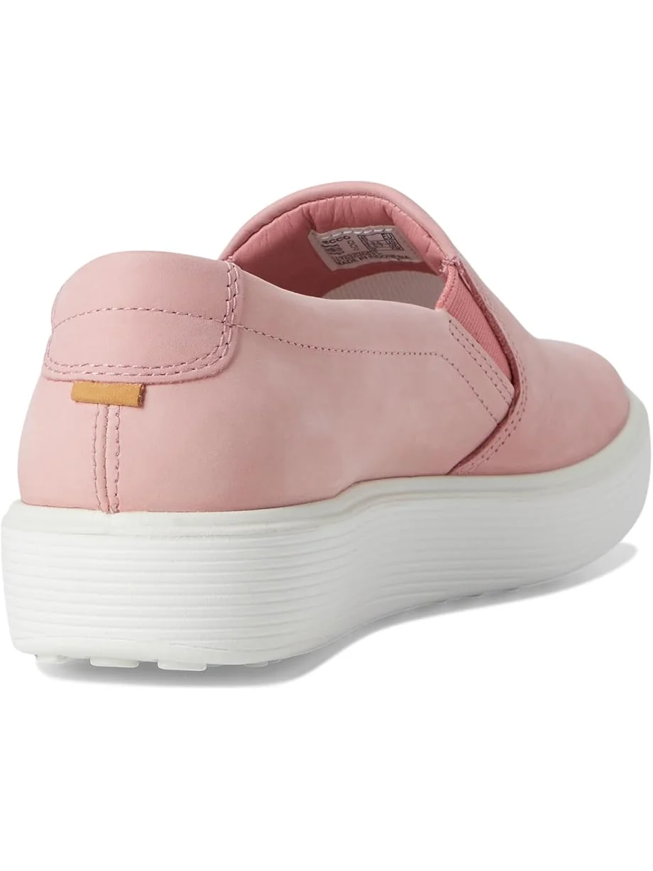 Кроссовки ECCO Soft 60 Premium Slip-On Sneaker, без застежки — изображение 5 из 7, розовый