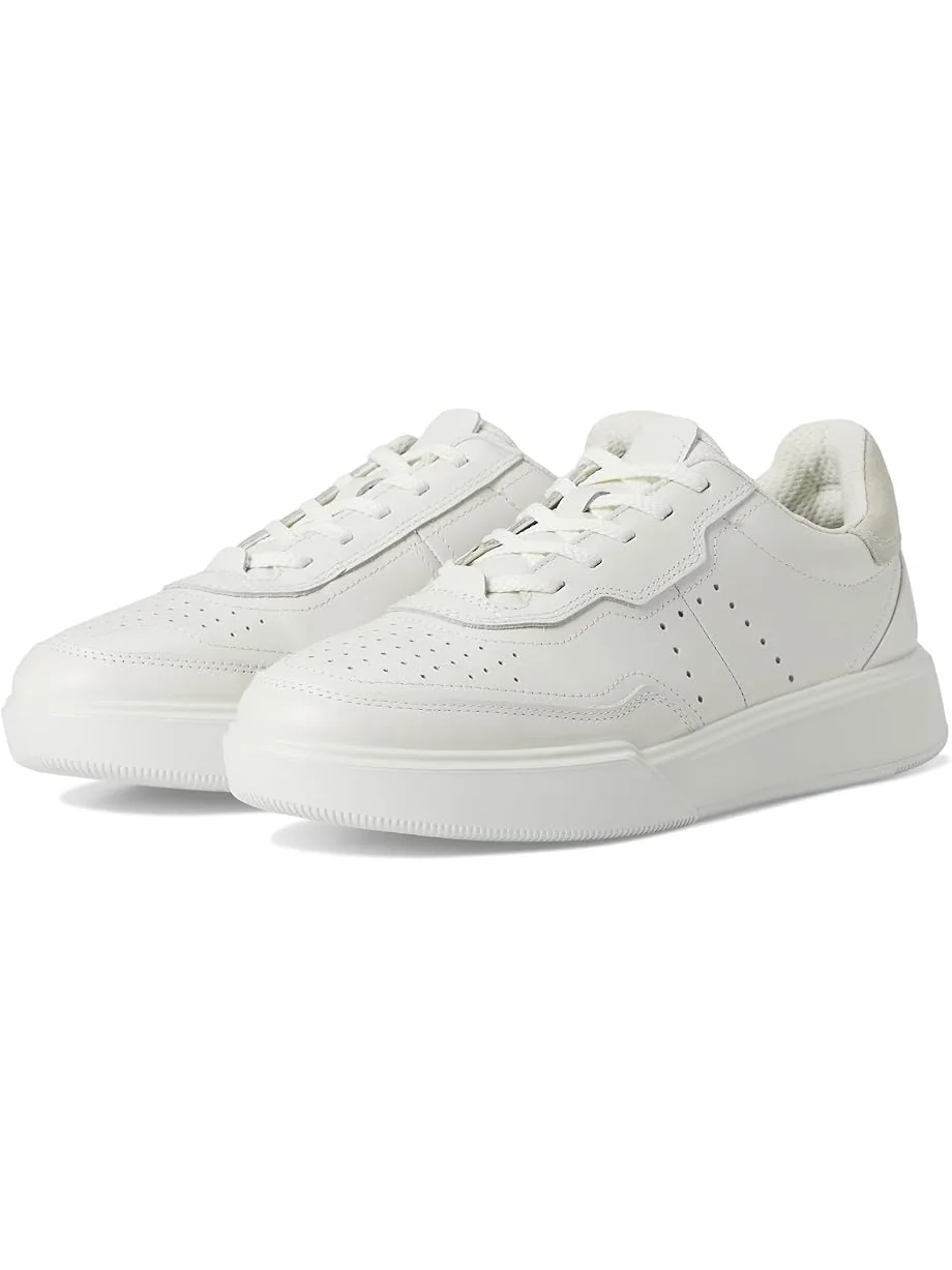 Кроссовки ECCO Street Court Sneaker — изображение 1 из 7, белый/белый