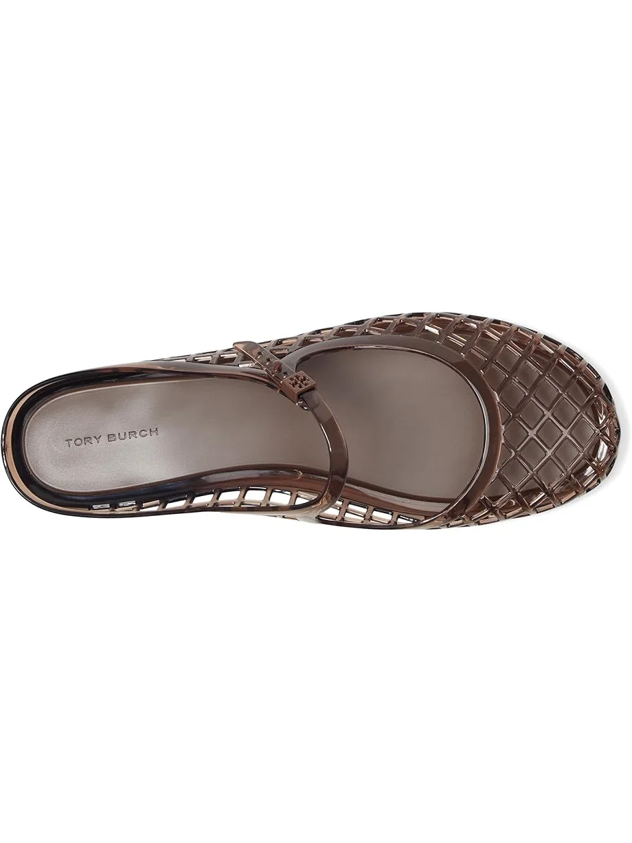 Балетки Tory Burch Mellow Mary Jane Jelly — изображение 2 из 7, какао/какао