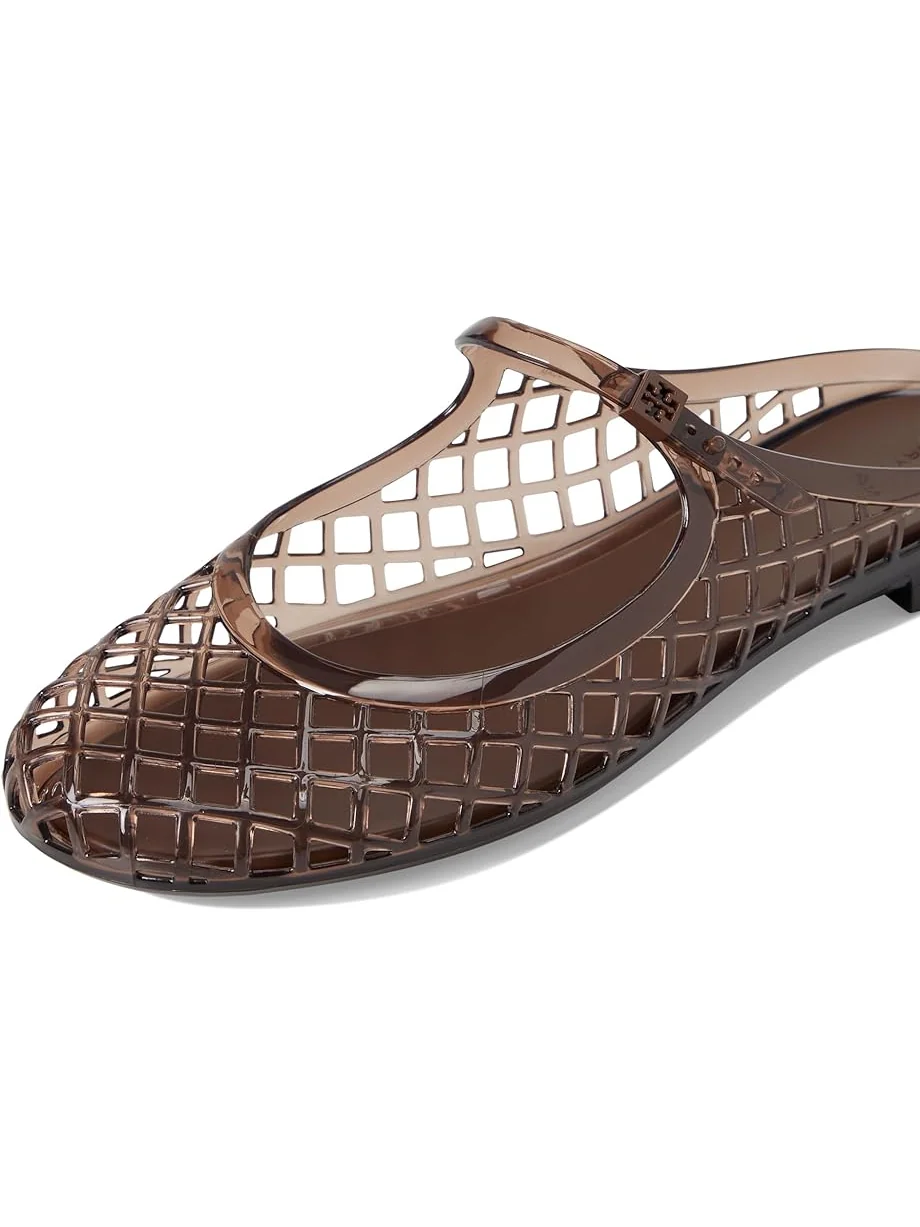 Балетки Tory Burch Mellow Mary Jane Jelly — изображение 6 из 7, какао/какао