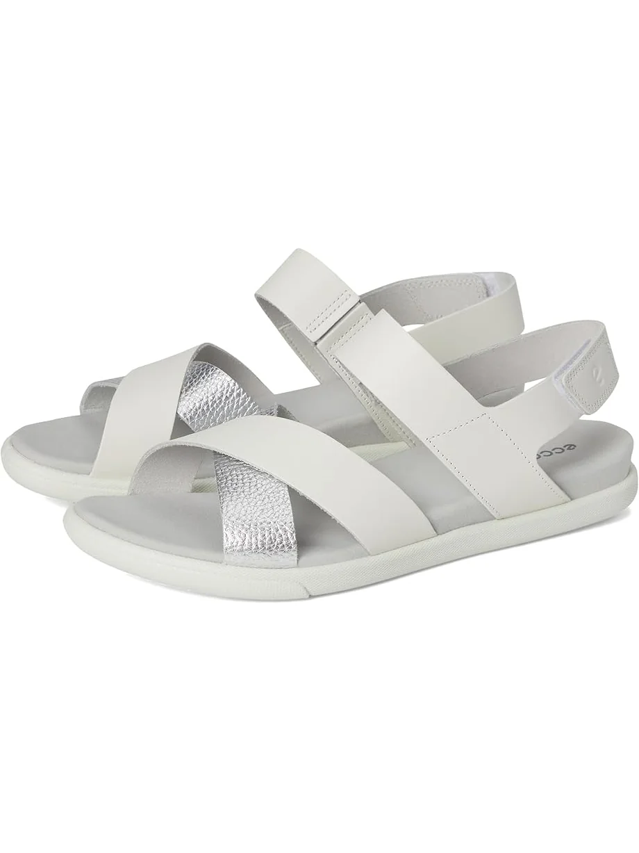 Сандалии ECCO Samara Sandal — изображение 1 из 7, белый/серебристый
