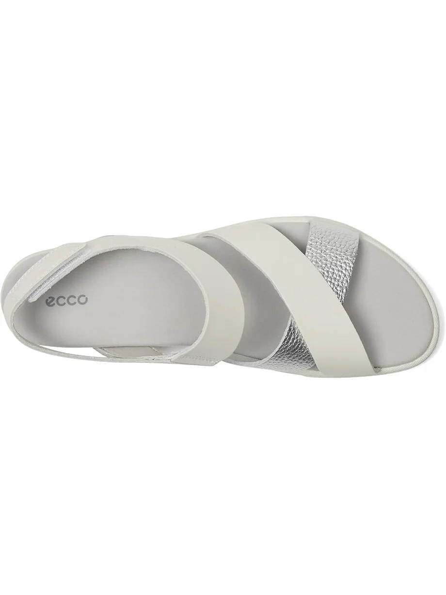 Сандалии ECCO Samara Sandal — изображение 2 из 7, белый/серебристый