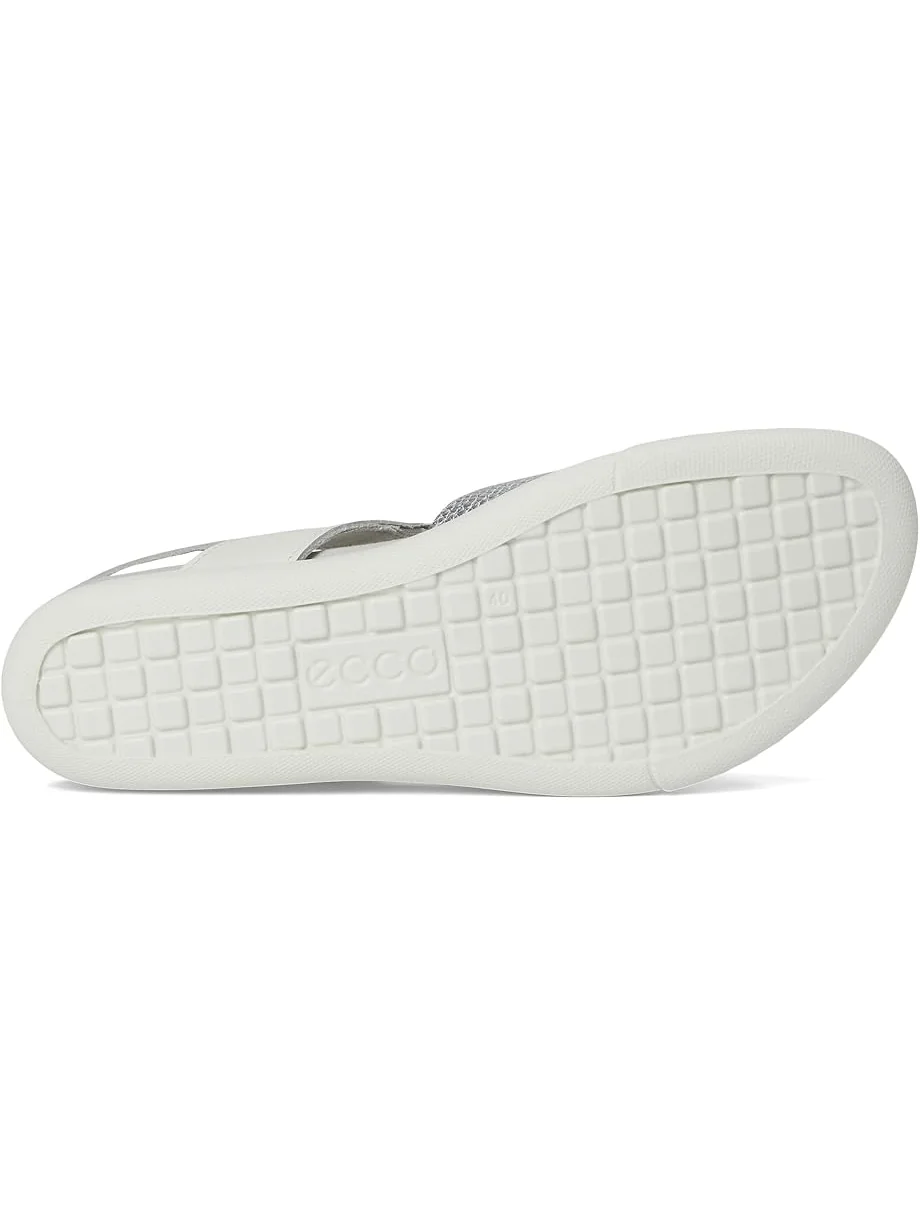 Сандалии ECCO Samara Sandal — изображение 3 из 7, белый/серебристый