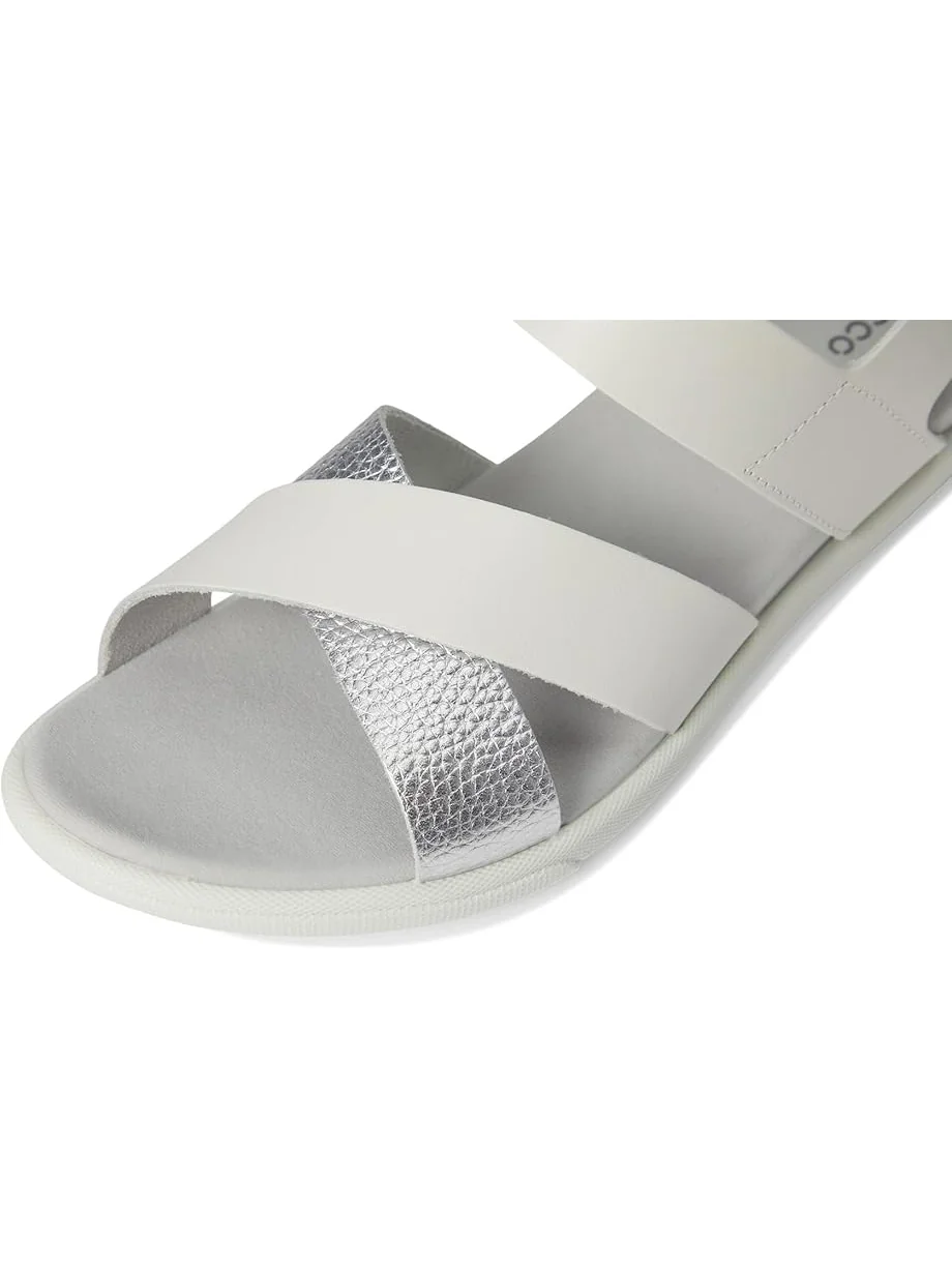 Сандалии ECCO Samara Sandal — изображение 6 из 7, белый/серебристый