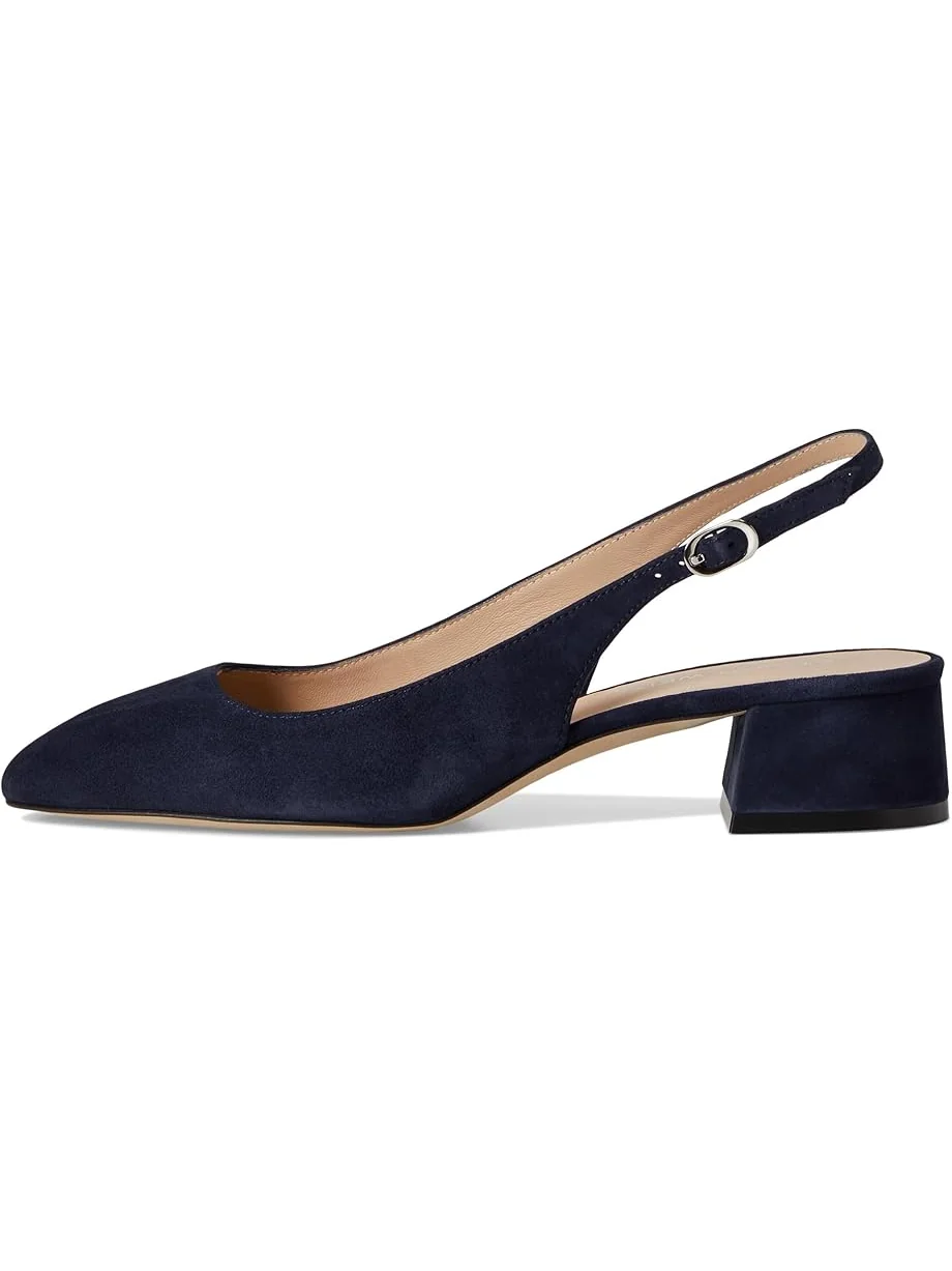 Туфли Stuart Weitzman Maeve Slingback 35 — изображение 4 из 7, синий