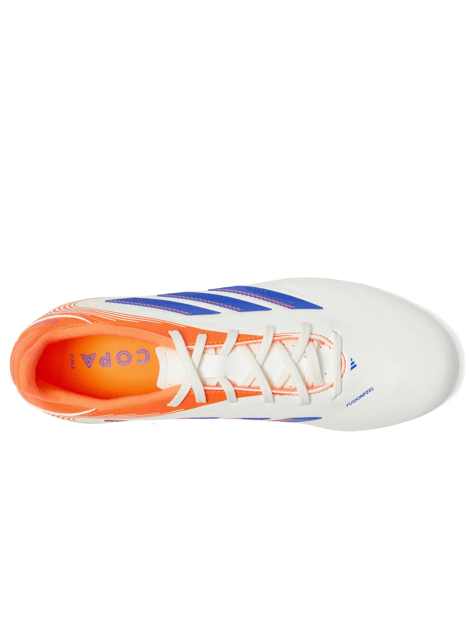 Кроссовки adidas Kids Copa League Pure 3 Firm Ground/Multi Ground Cleats — изображение 2 из 7, белый/синий