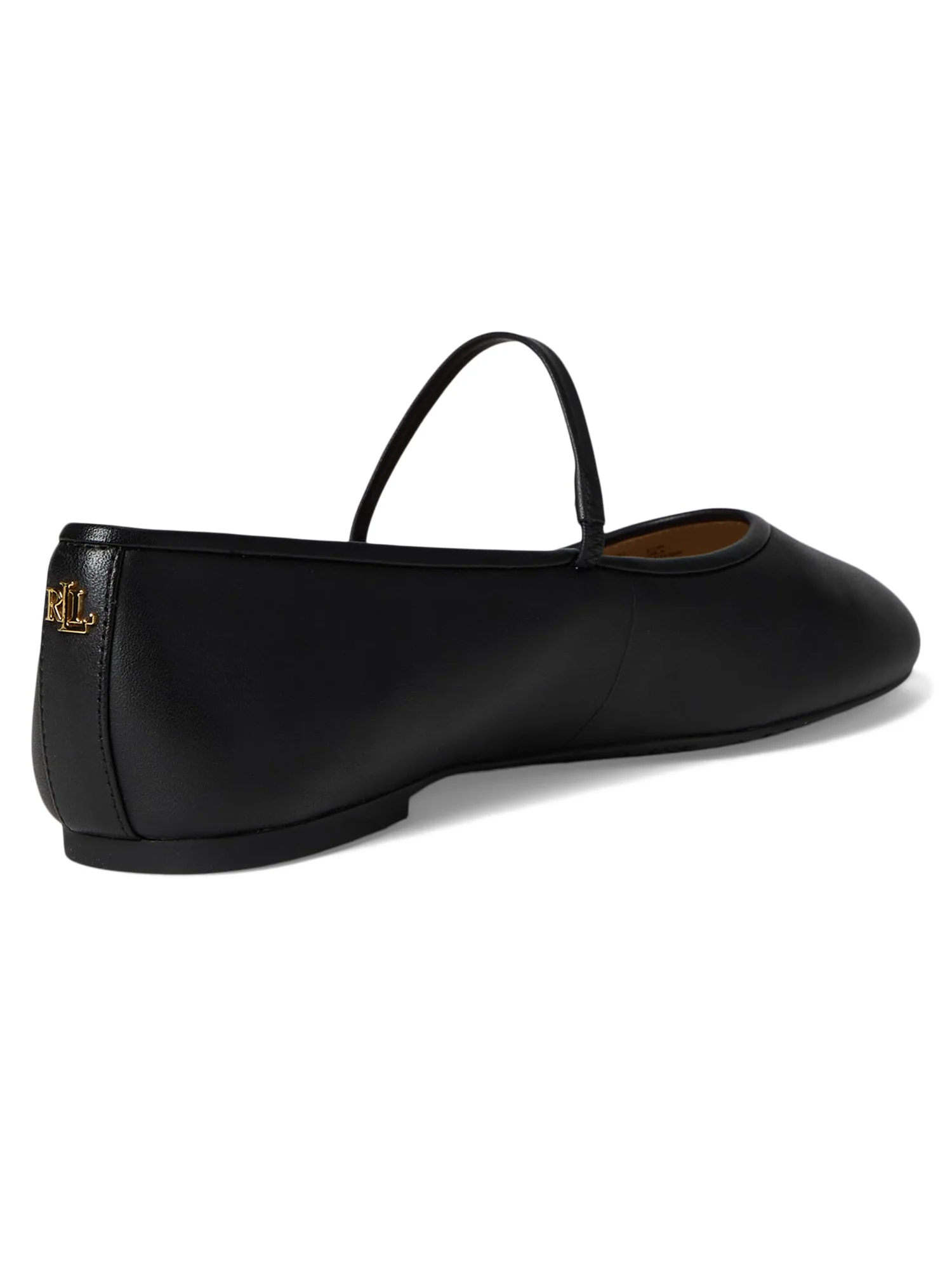 Балетки Lauren Ralph Lauren Jayna Nappa Leather Mary Jane Flats — изображение 5 из 7, черный