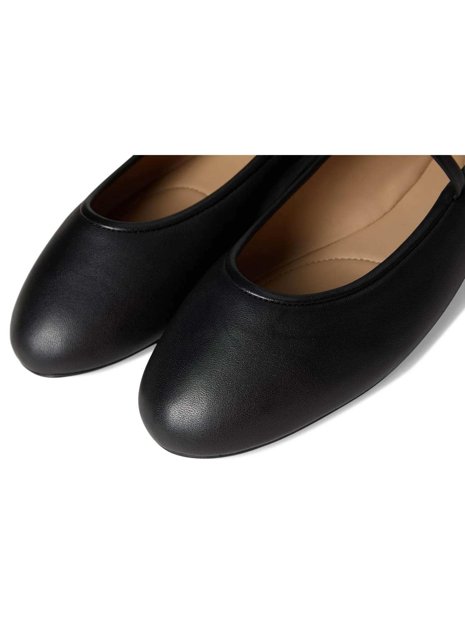 Балетки Lauren Ralph Lauren Jayna Nappa Leather Mary Jane Flats — изображение 6 из 7, черный