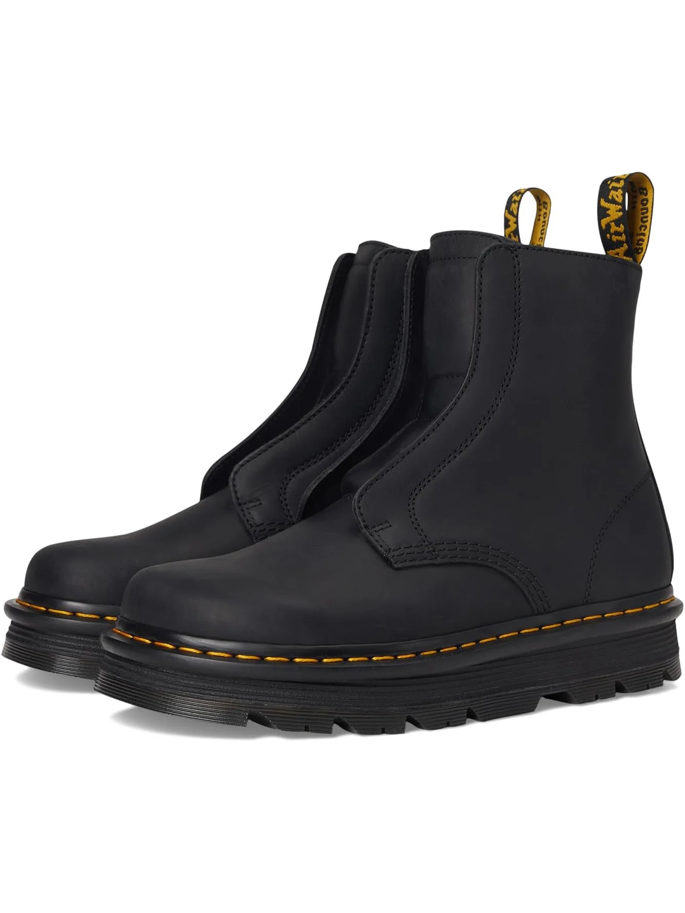 Ботинки Dr. Martens Zebzag Laceless — изображение 1 из 7, черный