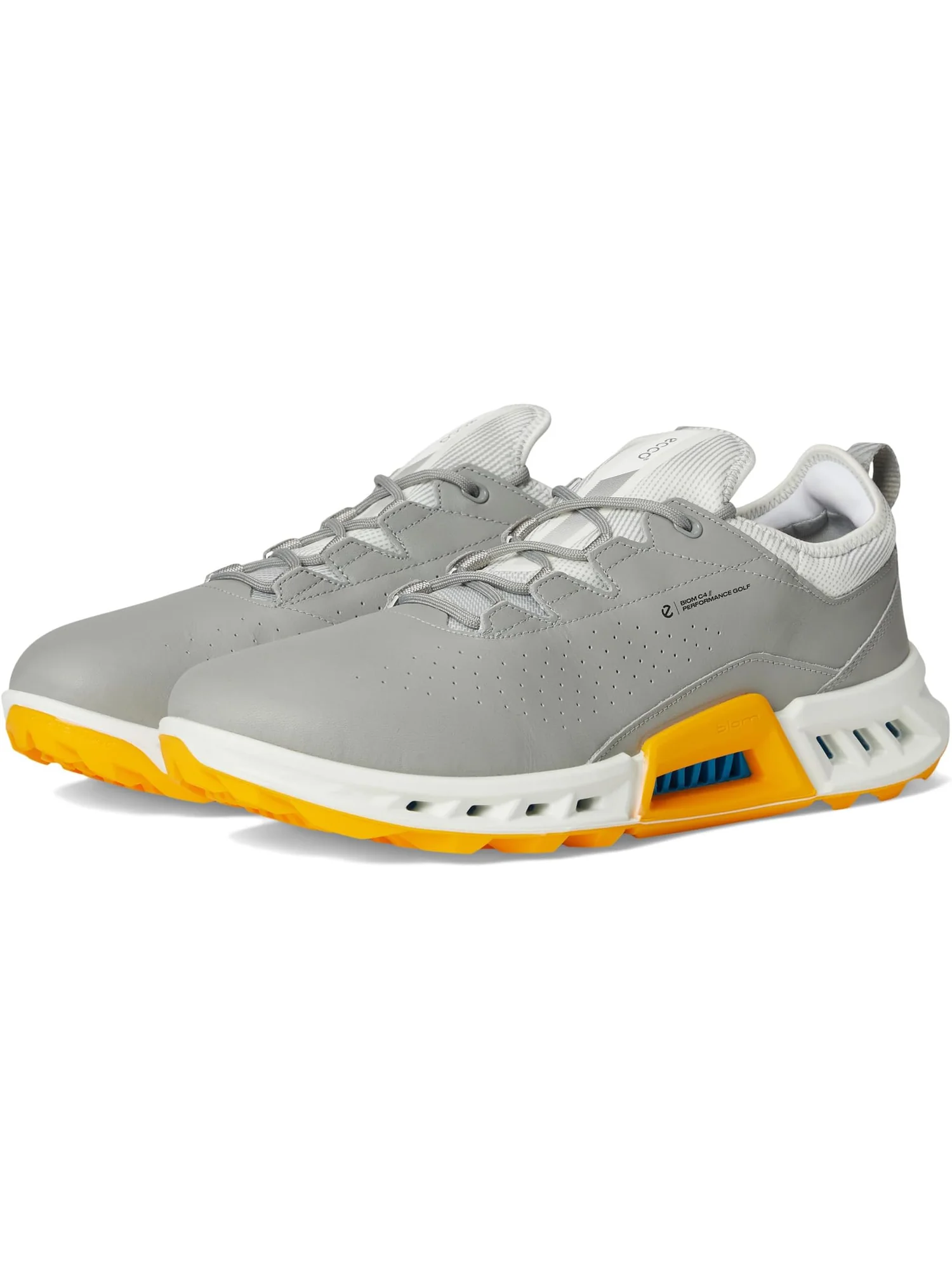 Кроссовки ECCO Golf Biom C4 Vented GORE-TEX Waterproof Golf Shoe — оранжевый