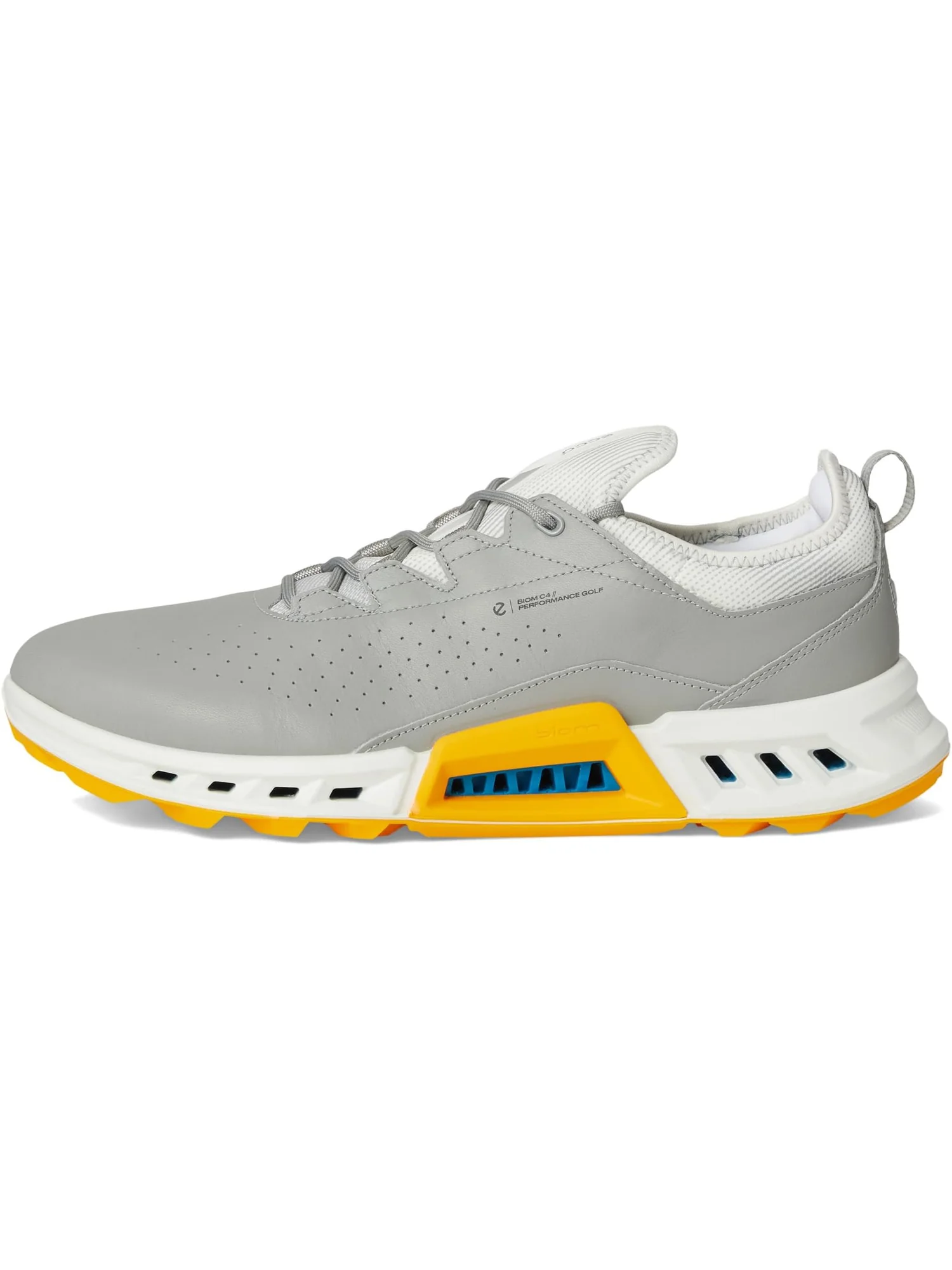 Кроссовки ECCO Golf Biom C4 Vented GORE-TEX Waterproof Golf Shoe — изображение 4 из 7, оранжевый