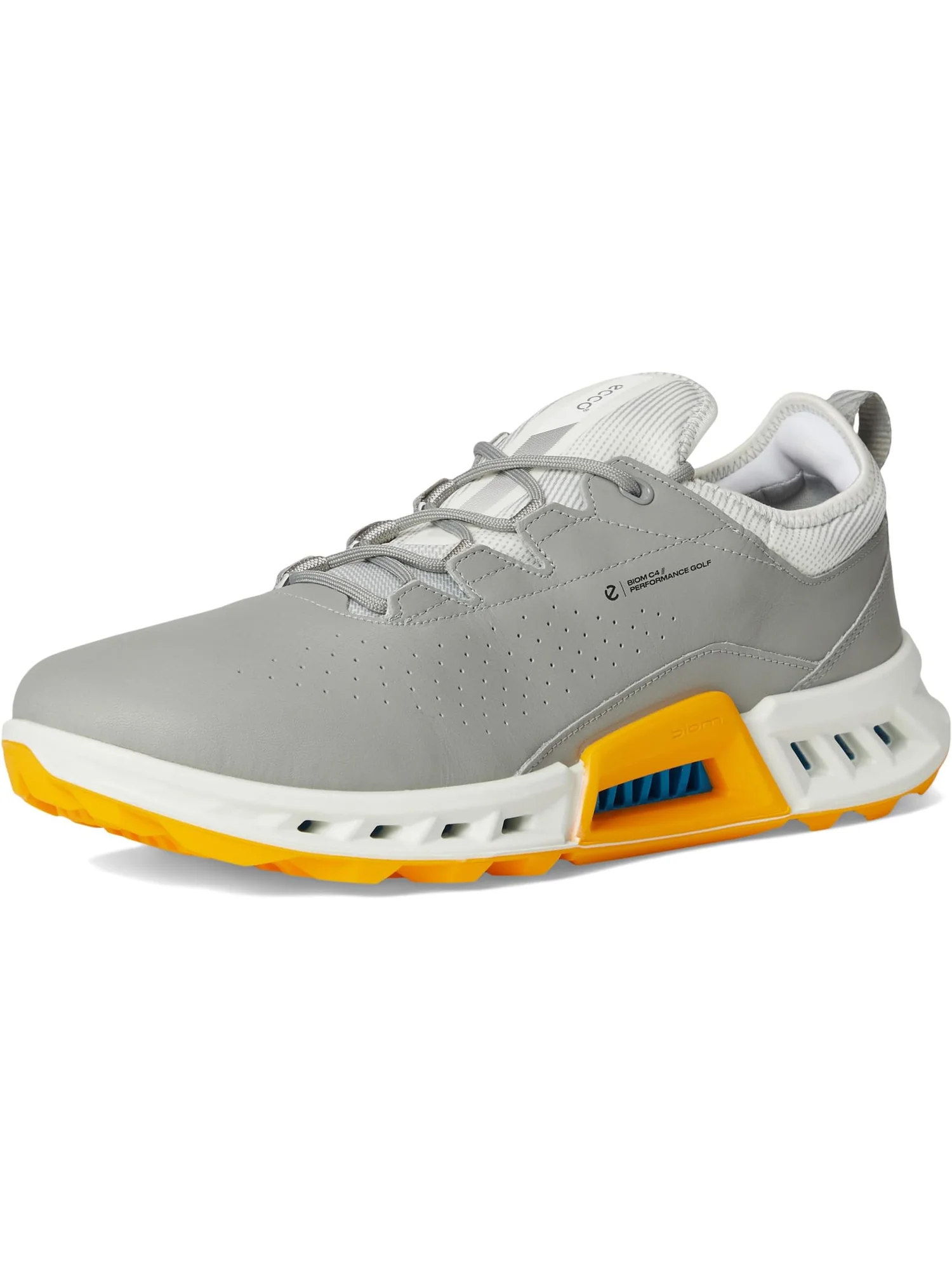 Кроссовки ECCO Golf Biom C4 Vented GORE-TEX Waterproof Golf Shoe — изображение 7 из 7, оранжевый