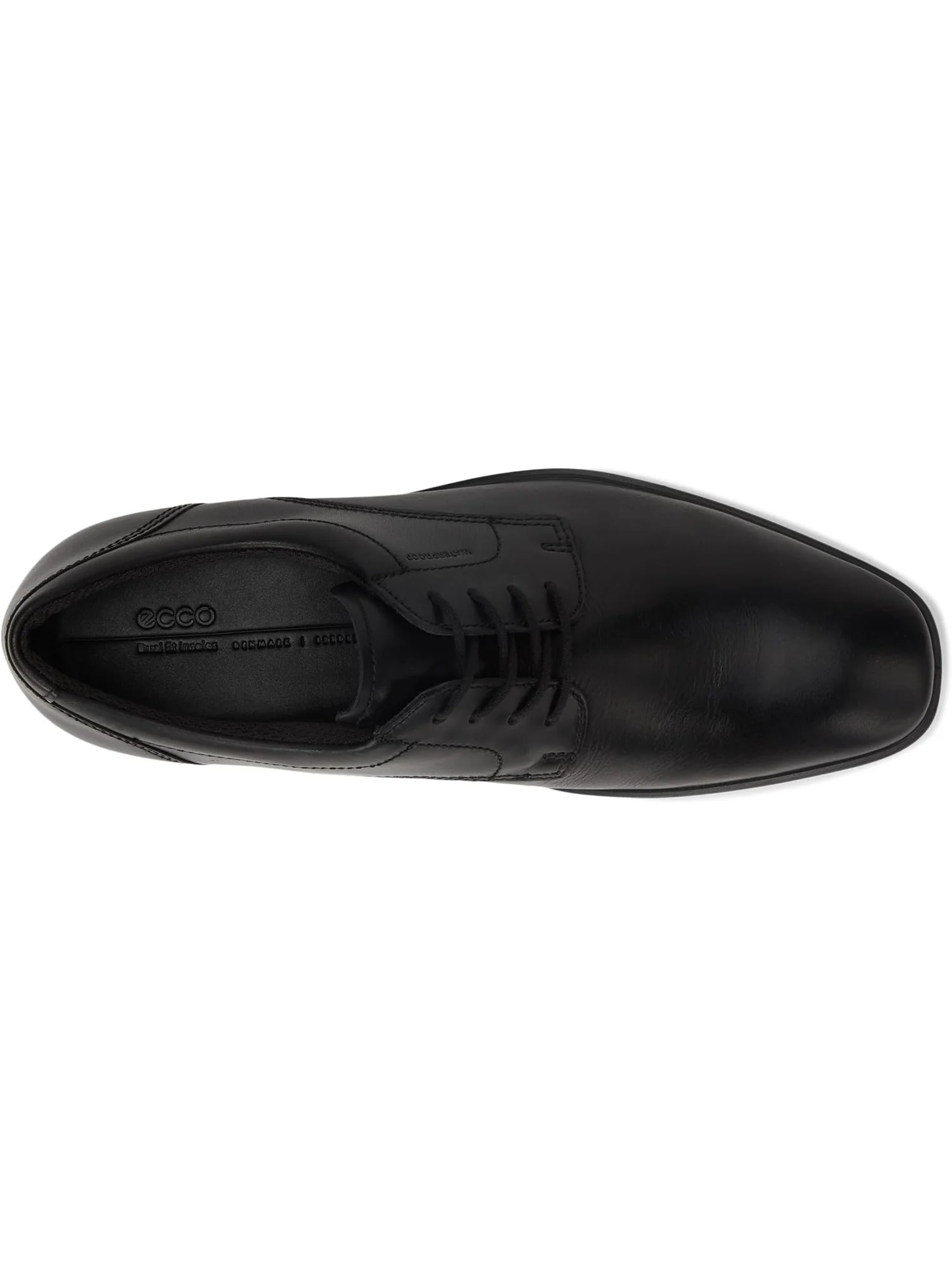 Оксфорды ECCO Metropole Milan Waterproof Plain Toe Derby — изображение 2 из 7, черный