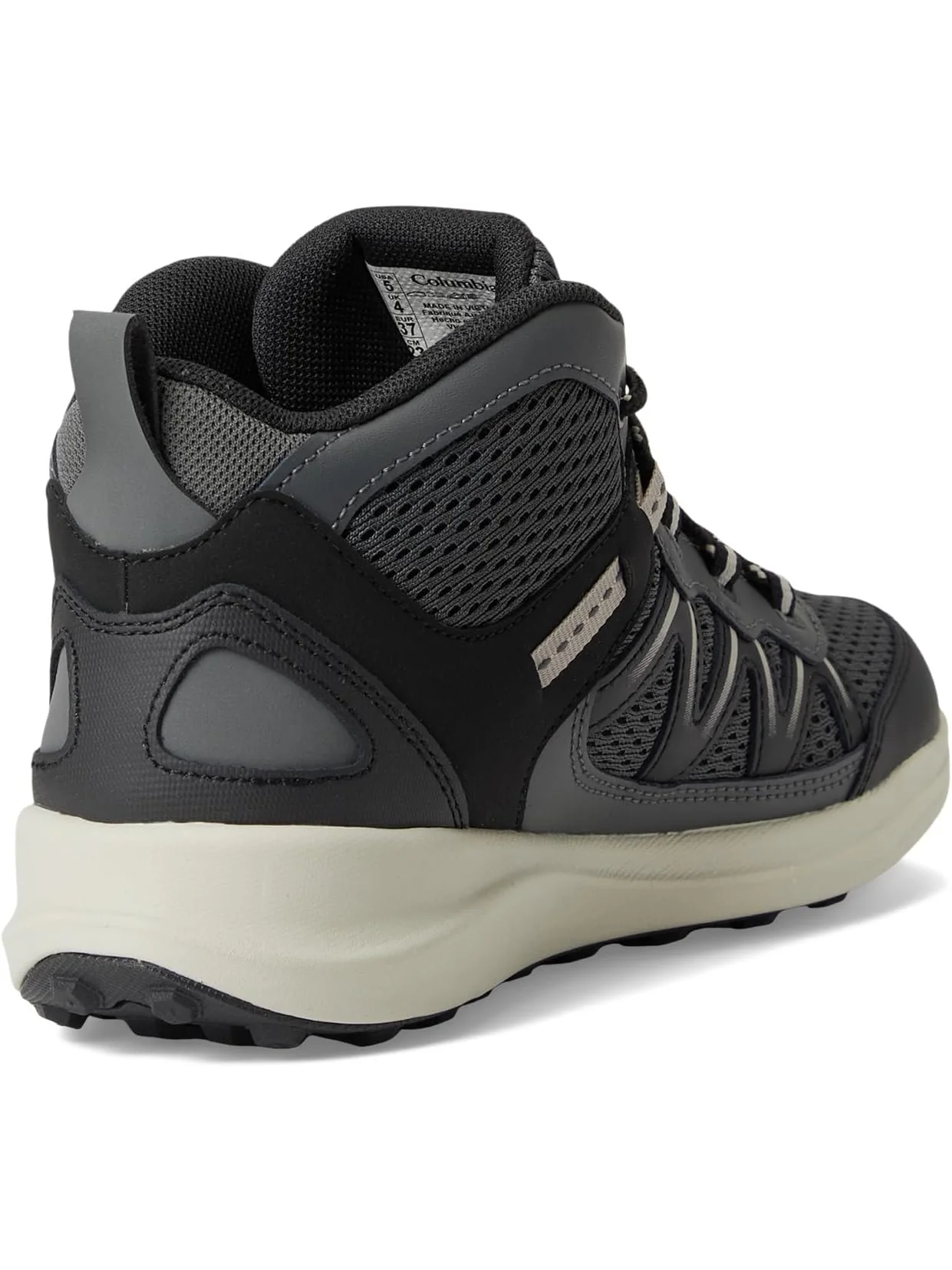 Походные ботинки Columbia Kids Peakfreak Rush Mid Waterproof — изображение 5 из 7, черный