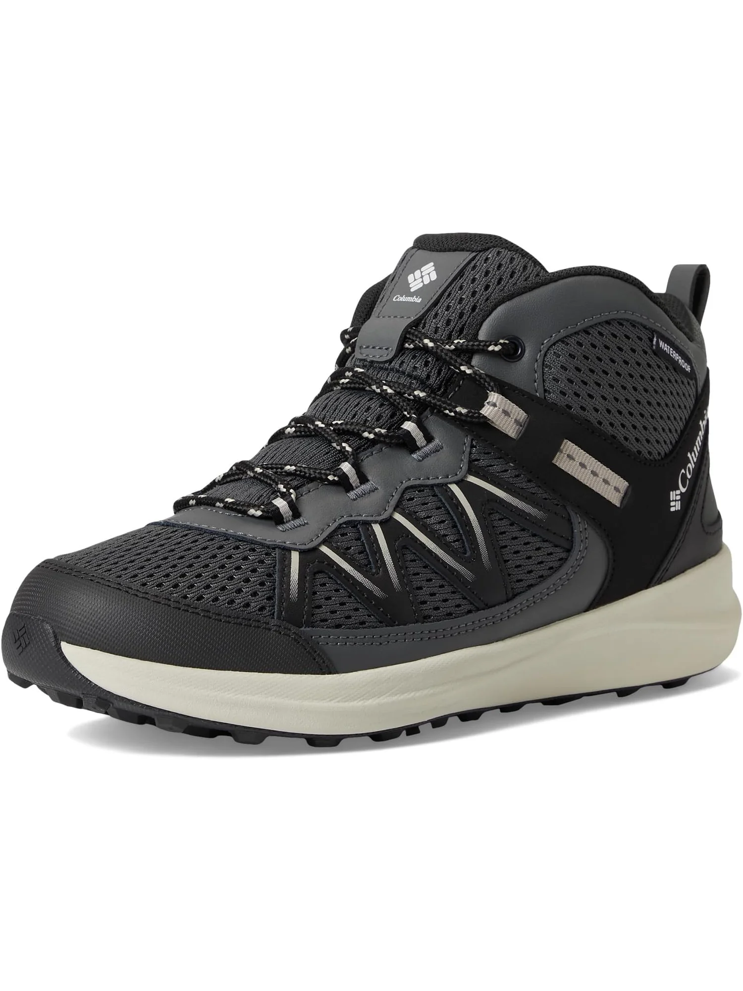 Походные ботинки Columbia Kids Peakfreak Rush Mid Waterproof — изображение 7 из 7, черный