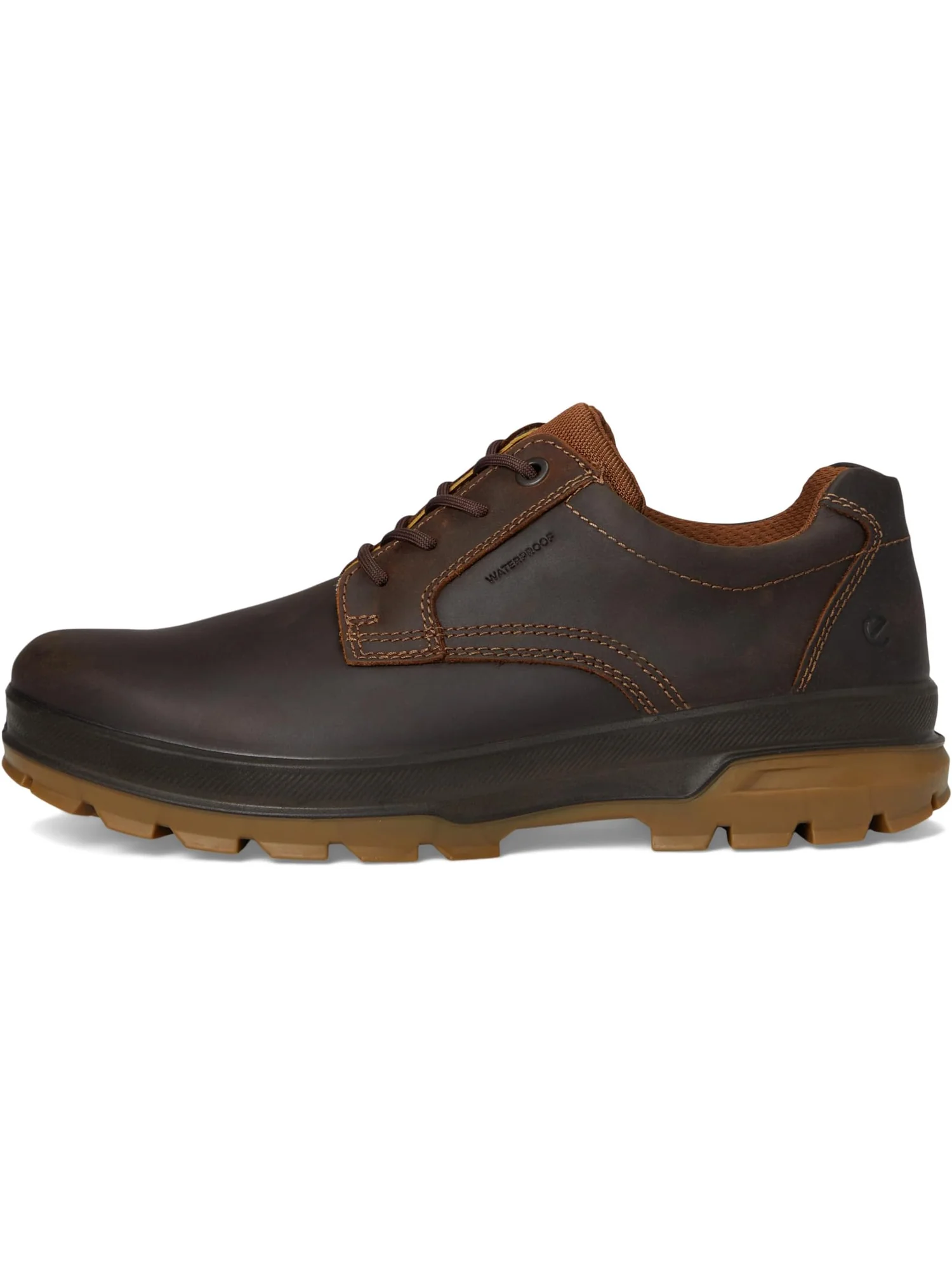 Походные ботинки ECCO Sport Rugged Track Plain Toe Low Waterproof Hiking Shoe — 4
