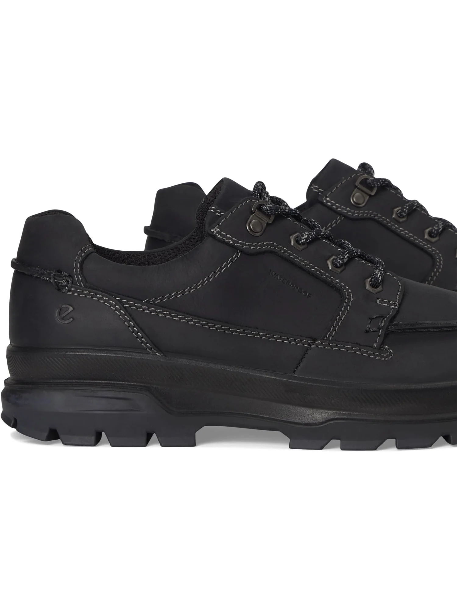 Походные ботинки ECCO Sport Rugged Track Moc Toe Low Waterproof Hiking Shoe — 6