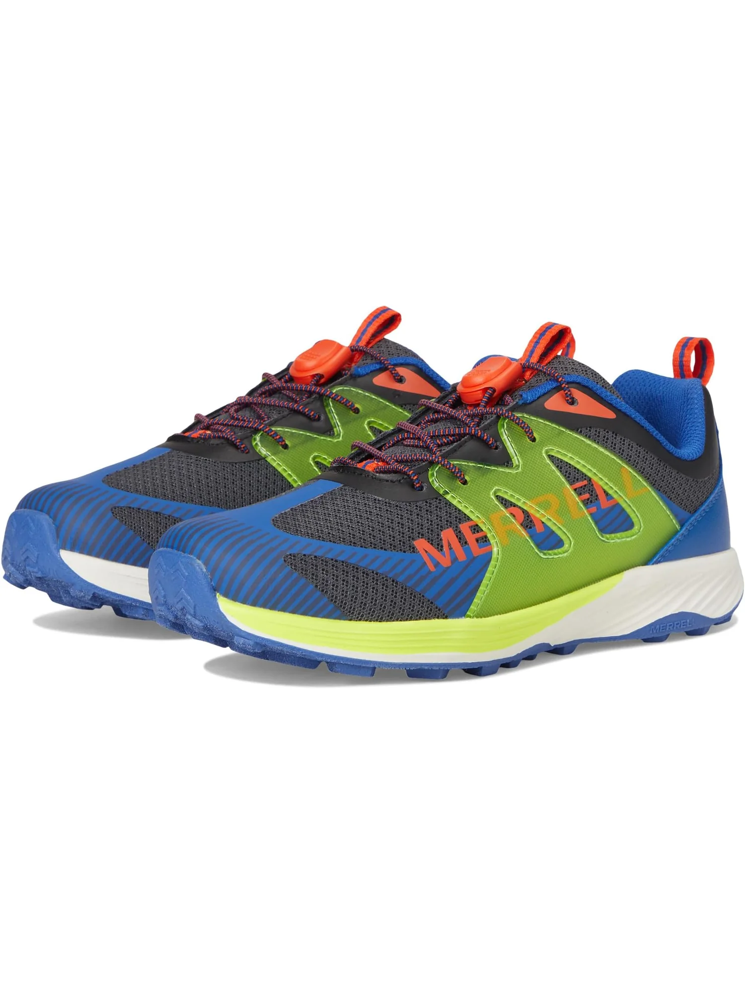 Походные ботинки Merrell Kids Agility Peak KDZ — изображение 1 из 7, серый/синий