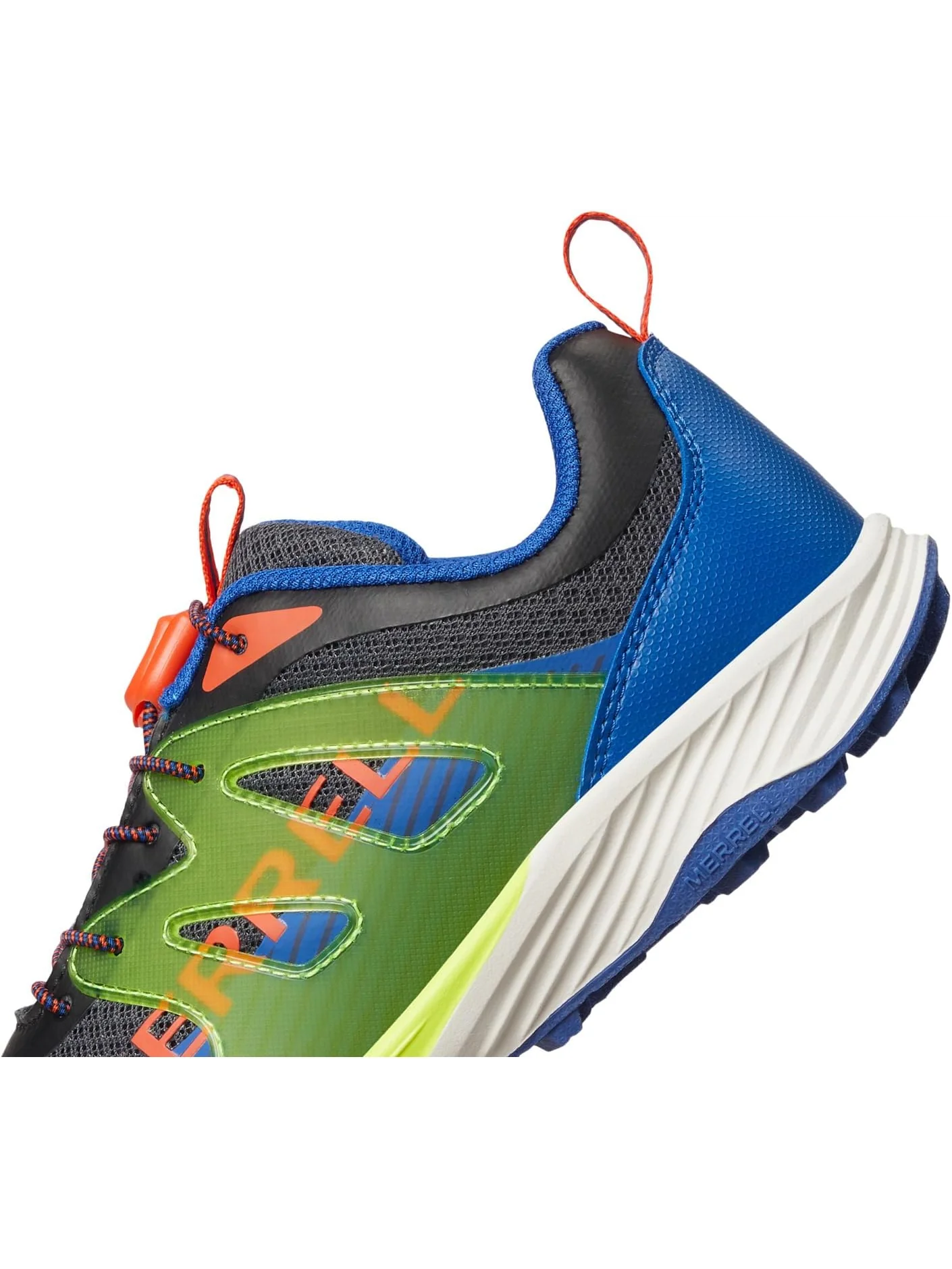 Походные ботинки Merrell Kids Agility Peak KDZ — изображение 6 из 7, серый/синий