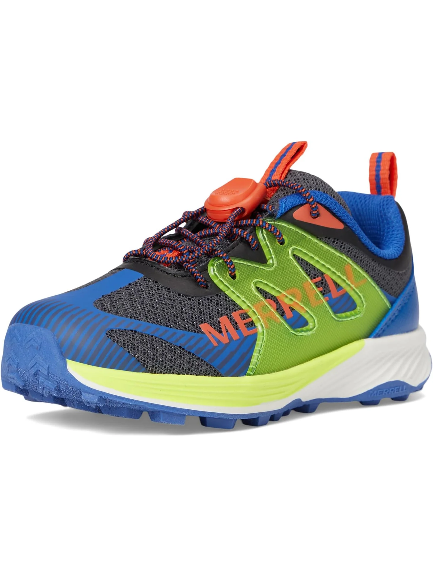 Походные ботинки Merrell Kids Agility Peak KDZ — изображение 7 из 7, серый/синий