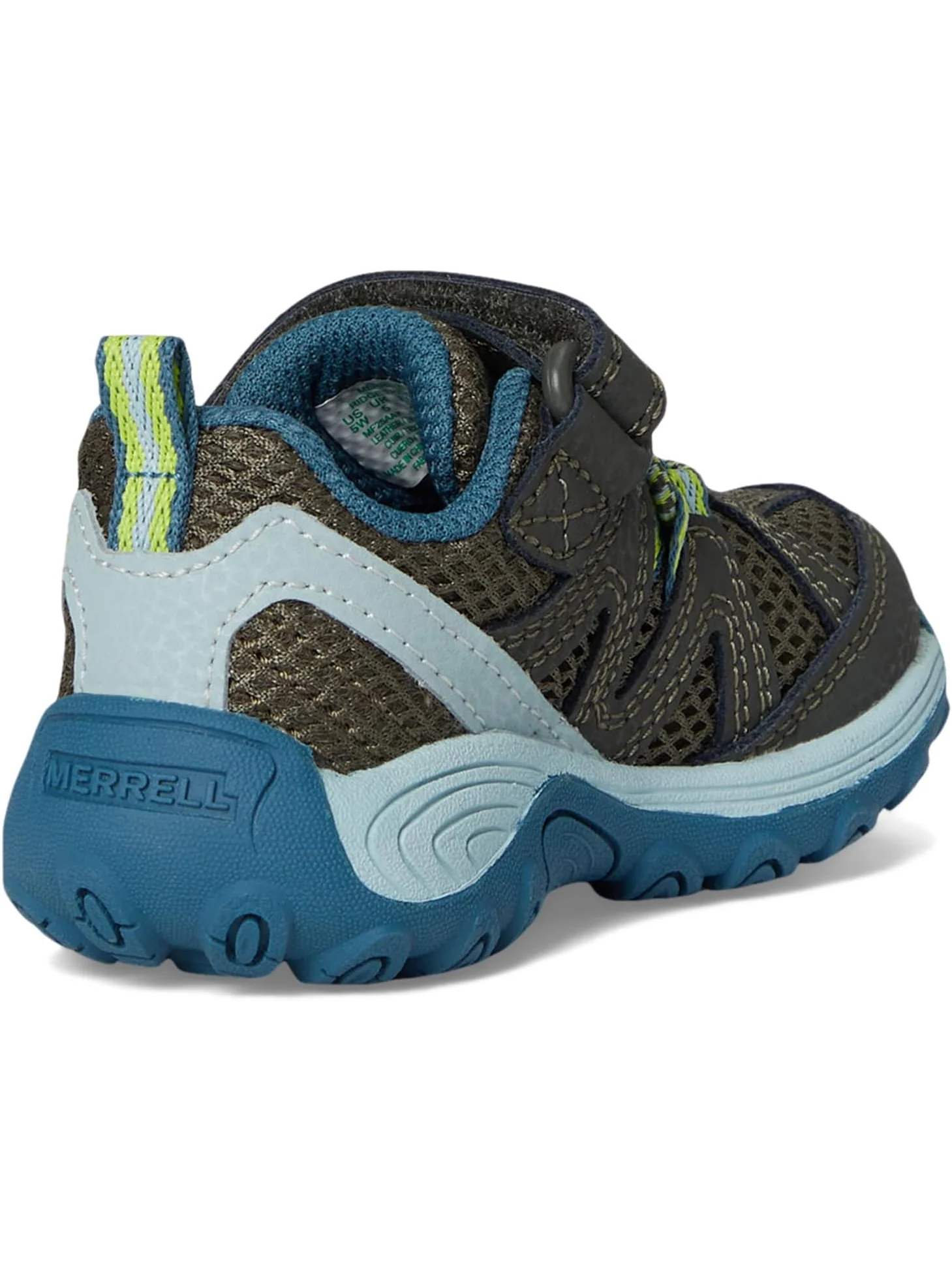 Походные ботинки Merrell Kids Ridge Trek — изображение 5 из 7, оливковый