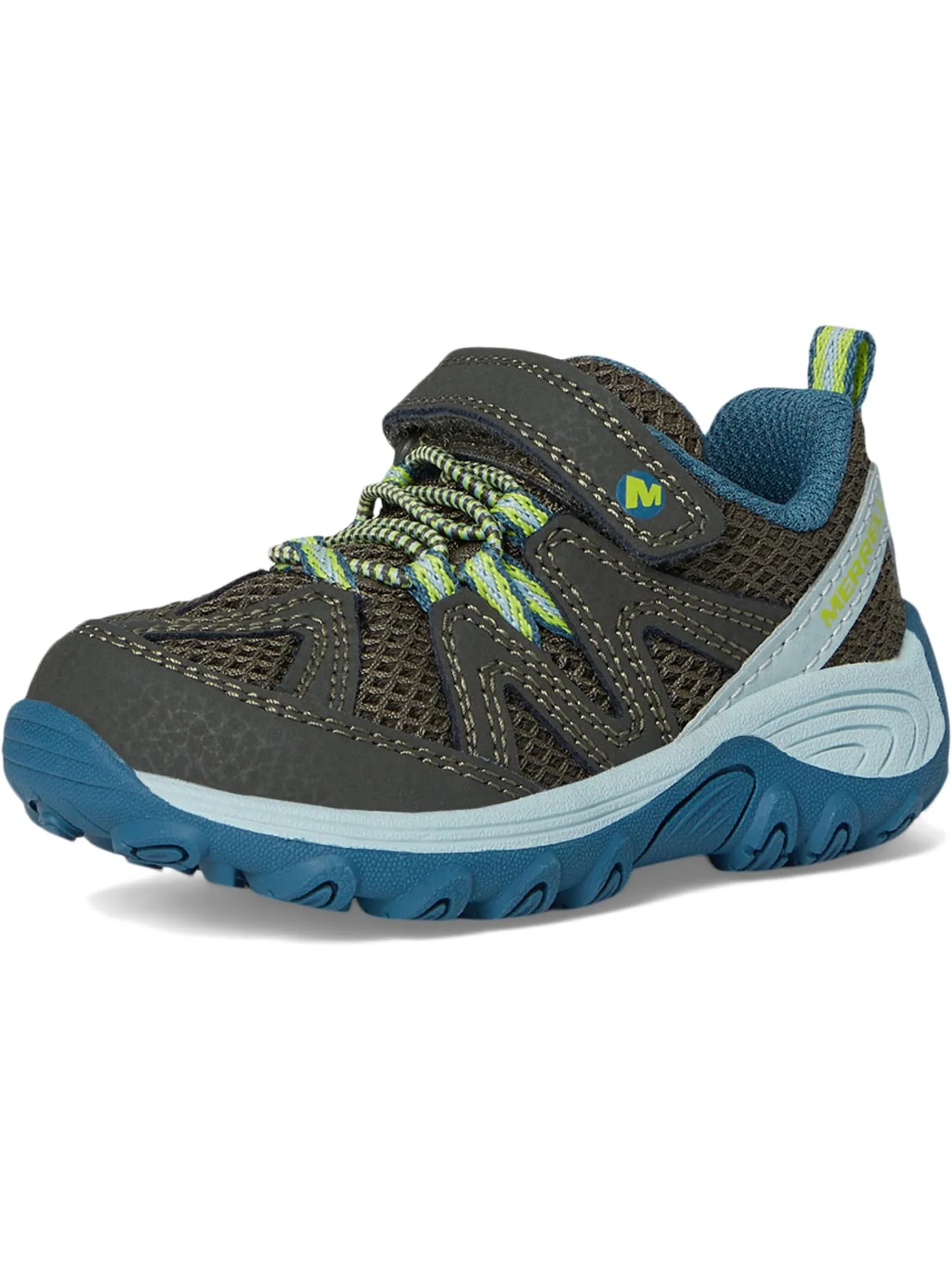 Походные ботинки Merrell Kids Ridge Trek — изображение 7 из 7, оливковый